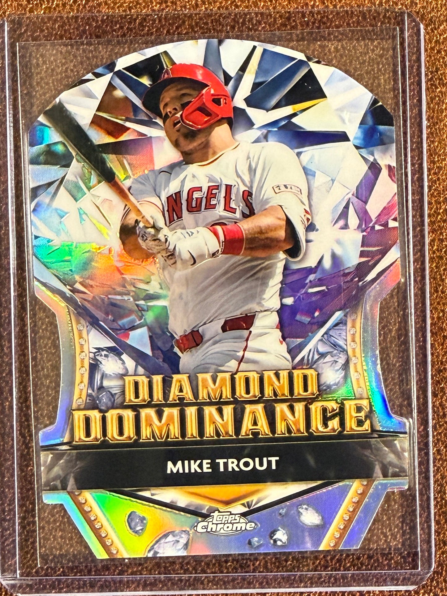 Mike Trout - 2024 Topps Chrome Update - Diamond Dominance SSP - Angels
