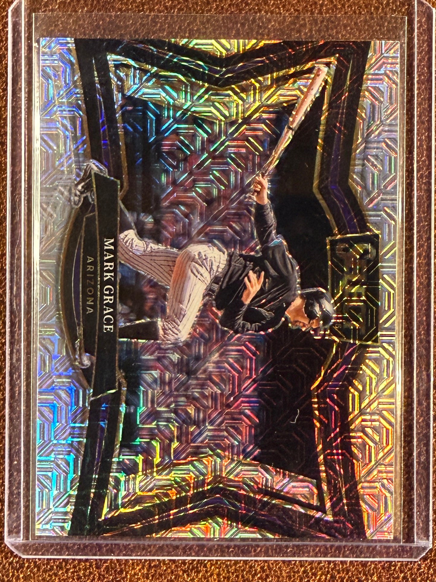 Mark Grace - 2025 Panini Select - FOTL Mojo Prizm Diamon Level /3 - Diamondbacks