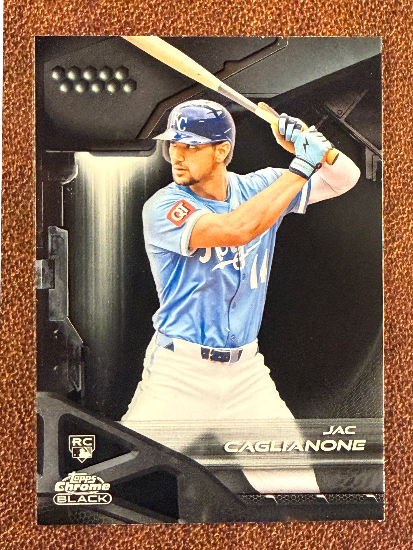 Jac Caglianone - 2025 Topps Chrome Black - Base Card - Dodgers