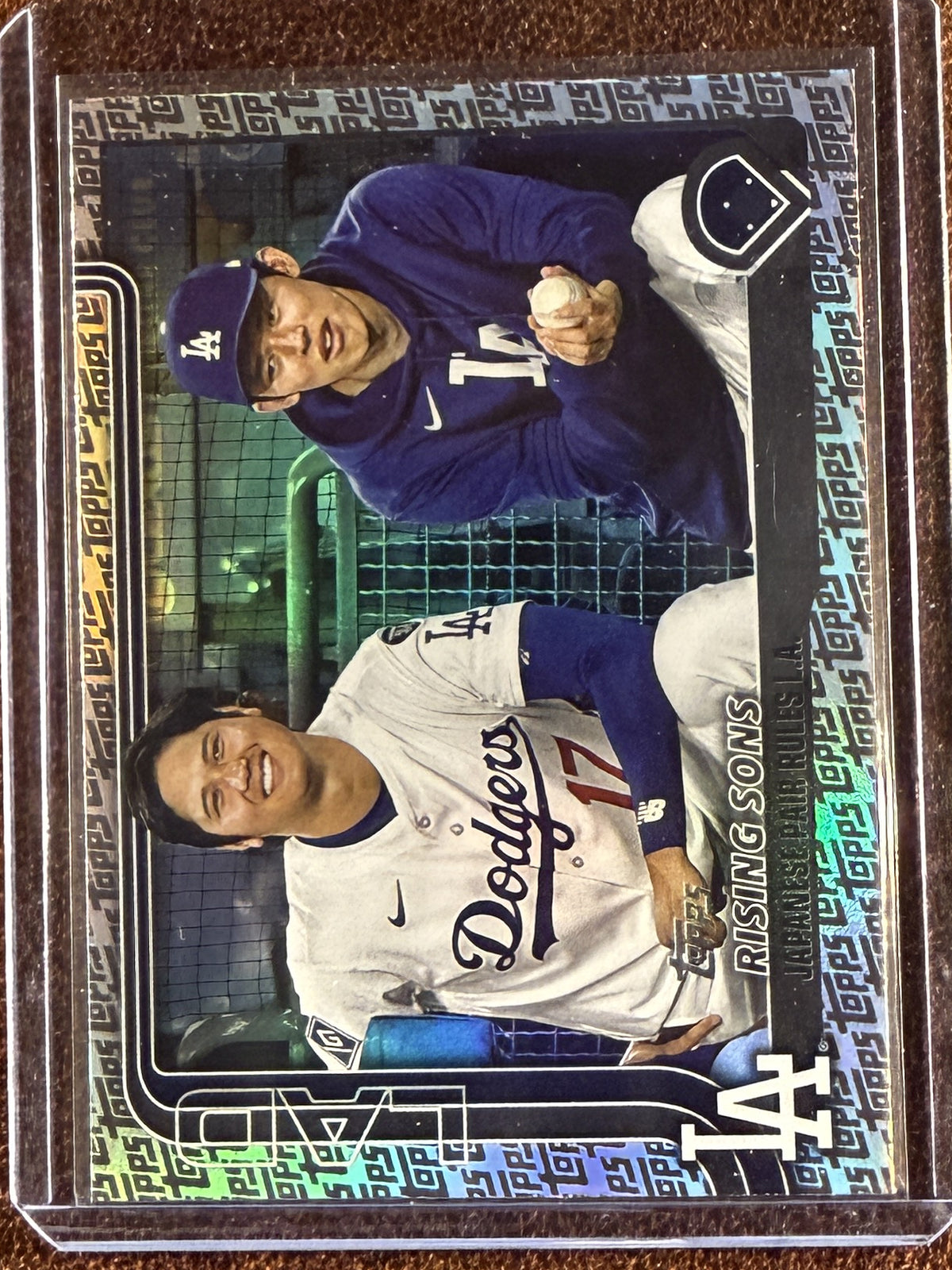 Shohei Ohtani / Yoshinobu Yamamoto - 2025 Topps Update - Topps Foil - Dodgers