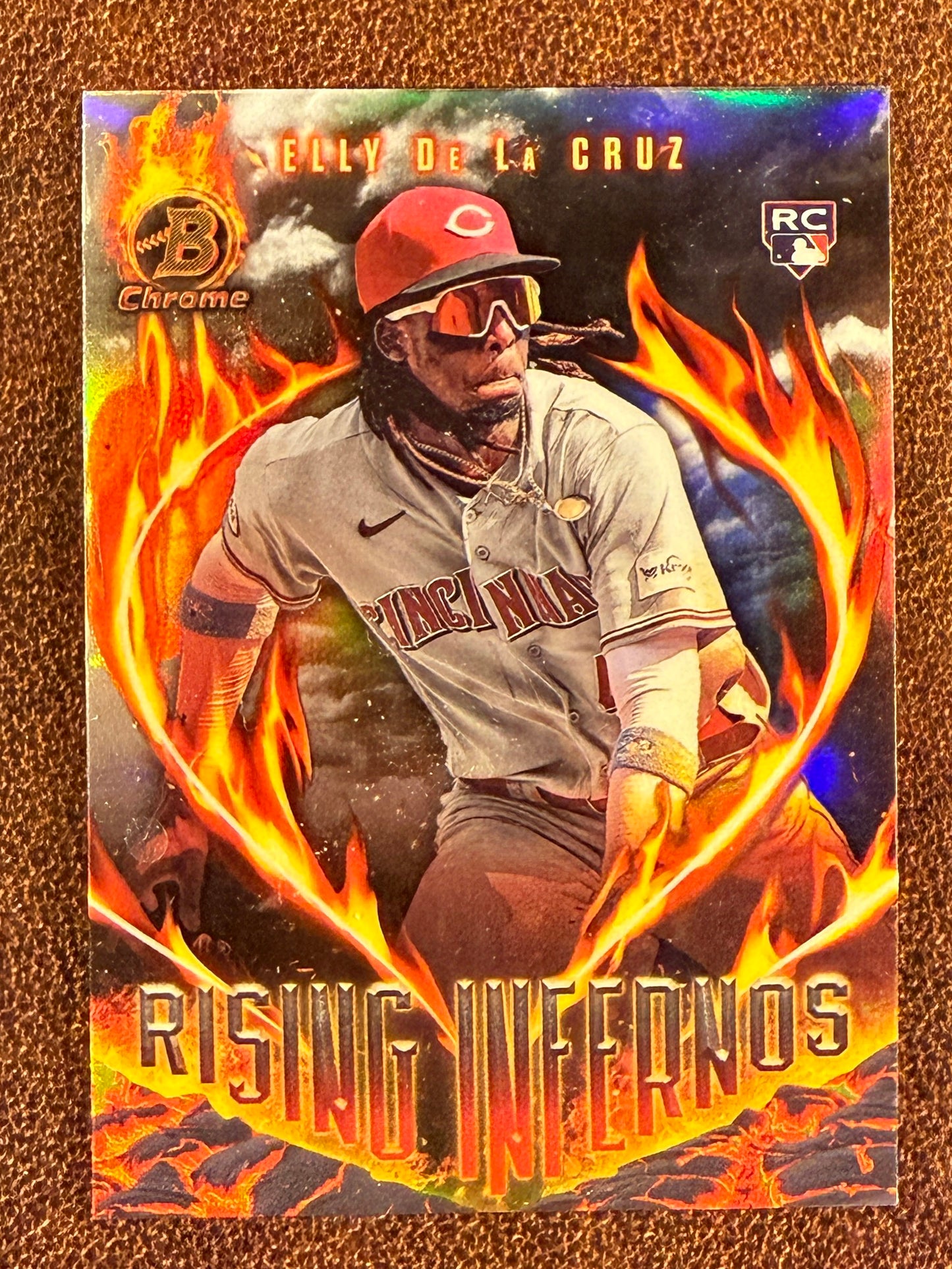 Elly De La Cruz - 2024 Bowman - Rookie Rising Infernos - Reds