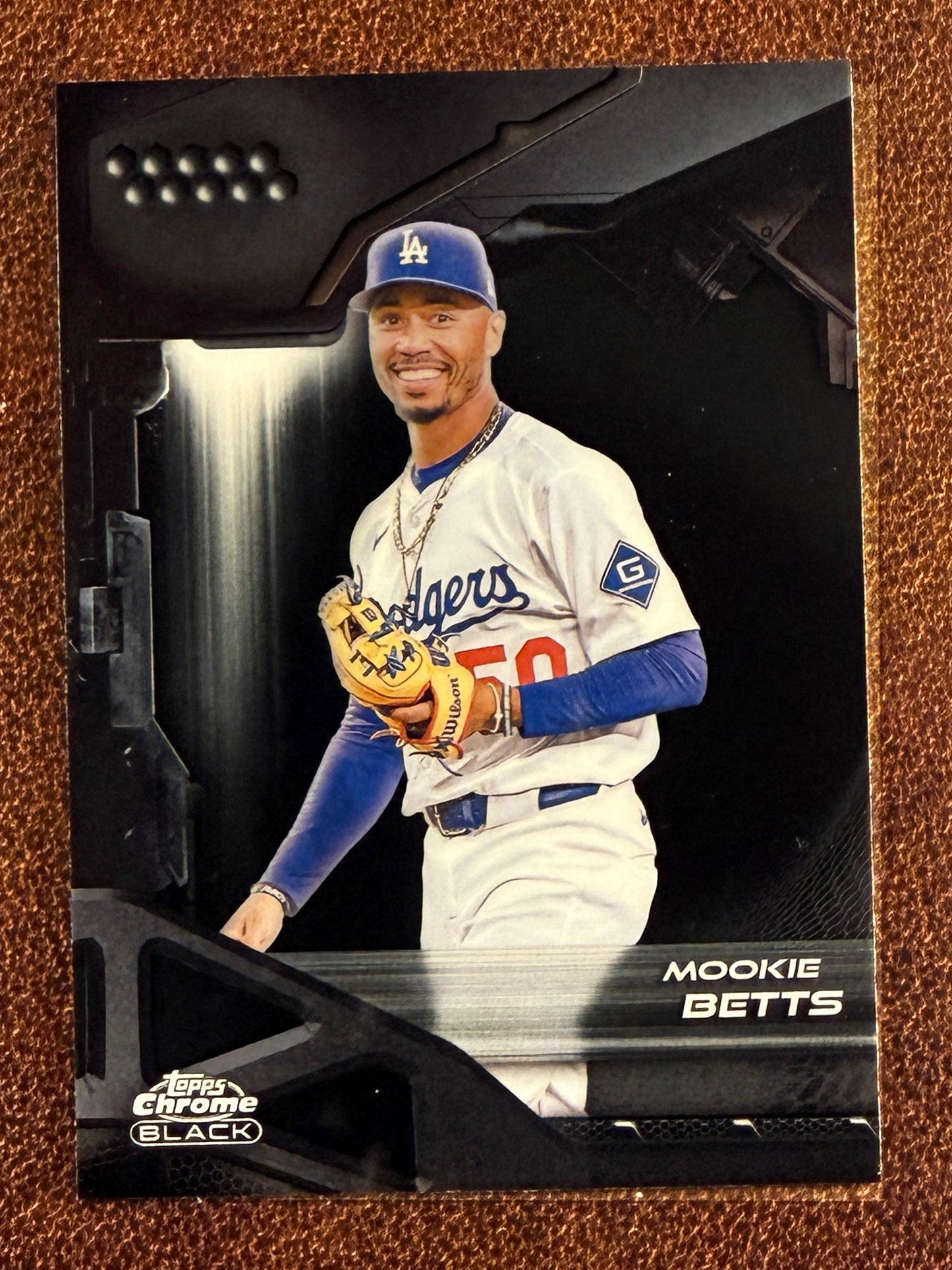 Mookie Betts - 2026 Topps Chrome Black - Base #4 - Dodgers