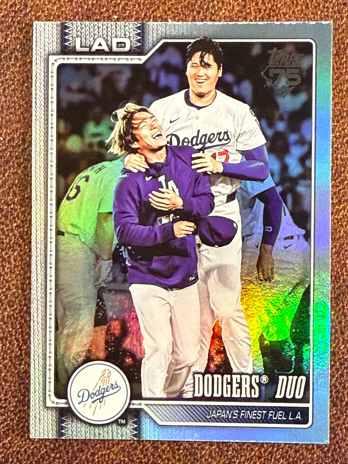 Shohei Ohtani/Yoshinobu Yamamoto - 2026 Topps Series 1 - Rainbow Foil - Dodgers