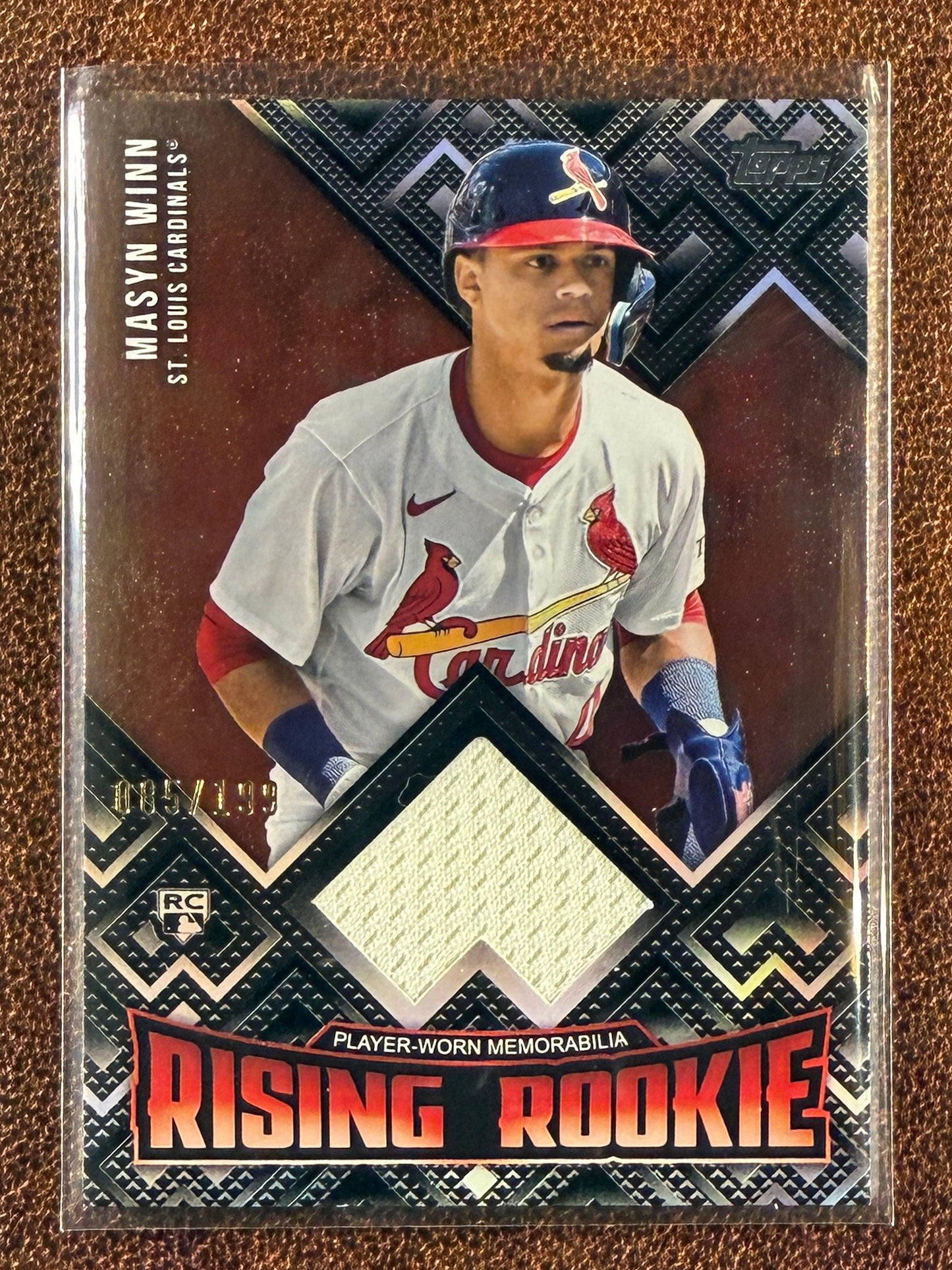 Masyn Winn - 2024 Topps Update - Rising Rookie Player Worn RELIC /199 - Cardinals