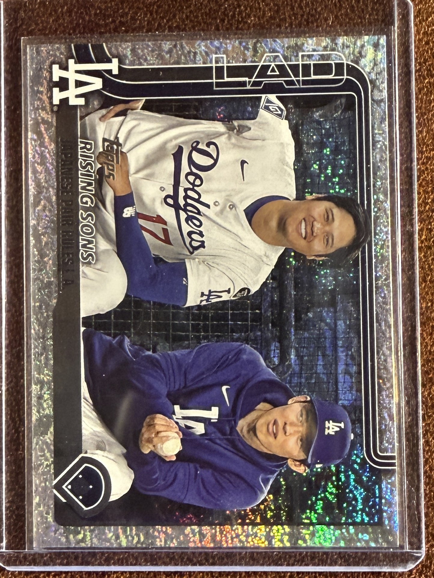 Shohei Ohtani / Yoshinobu Yamamoto - 2025 Topps Update - Holo Foil - Dodgers