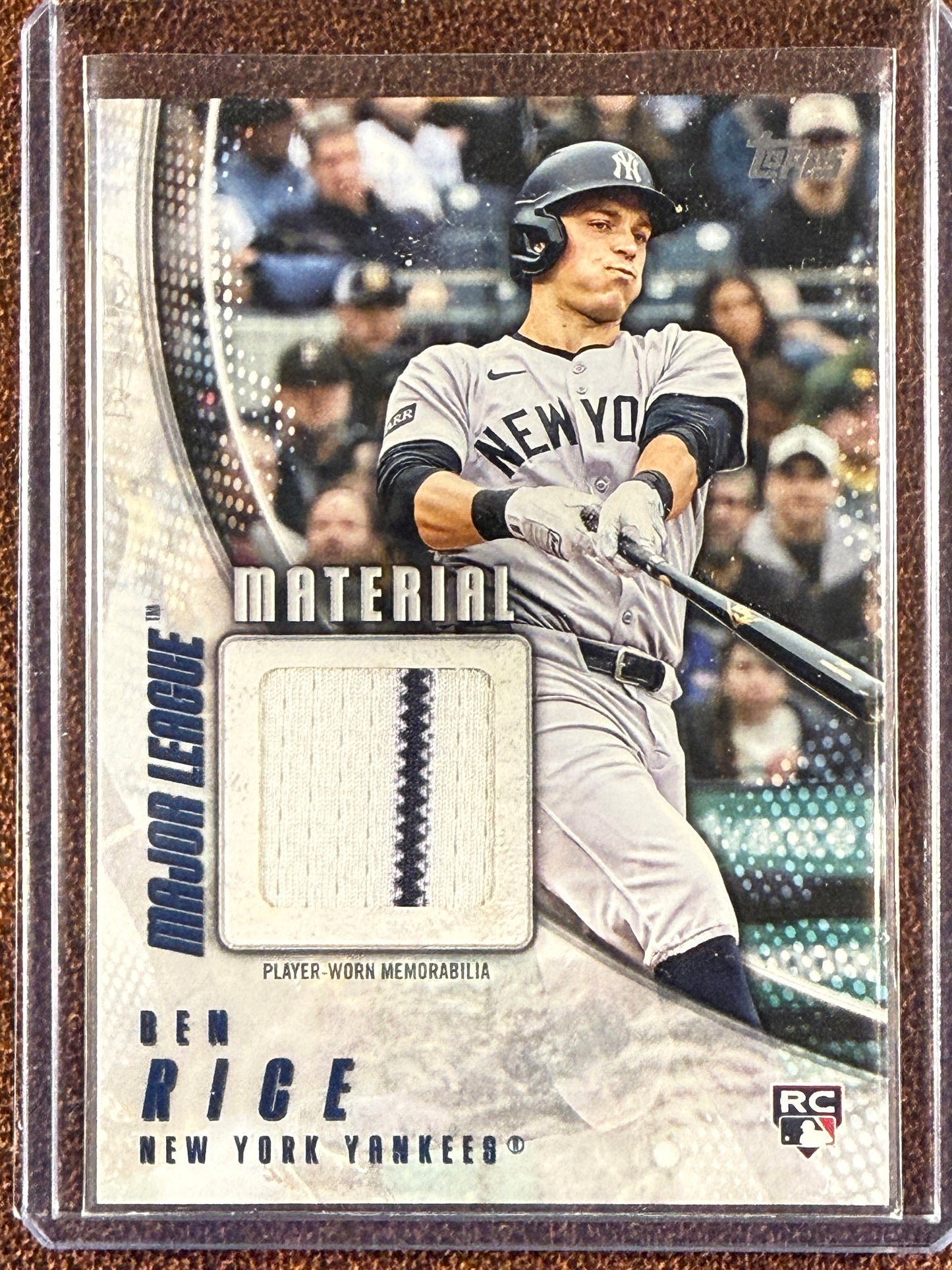 Ben Rice - 2025 Topps Series 2 - Rookie Major League Material RELIC - Yankees