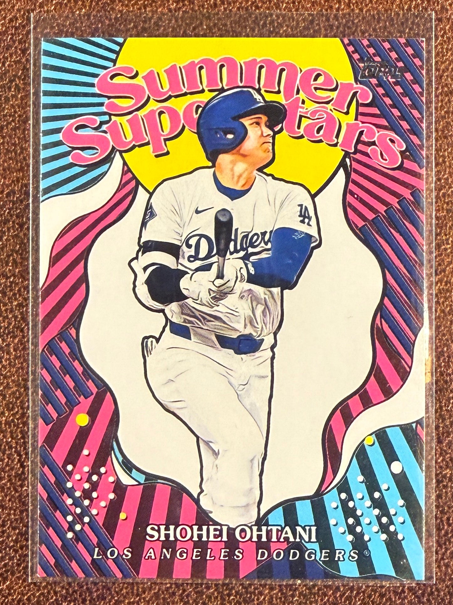Shohei Ohtani - 2025 Topps Series 2 - Summer Superstars (*Corner Whiting*) - Dodgers