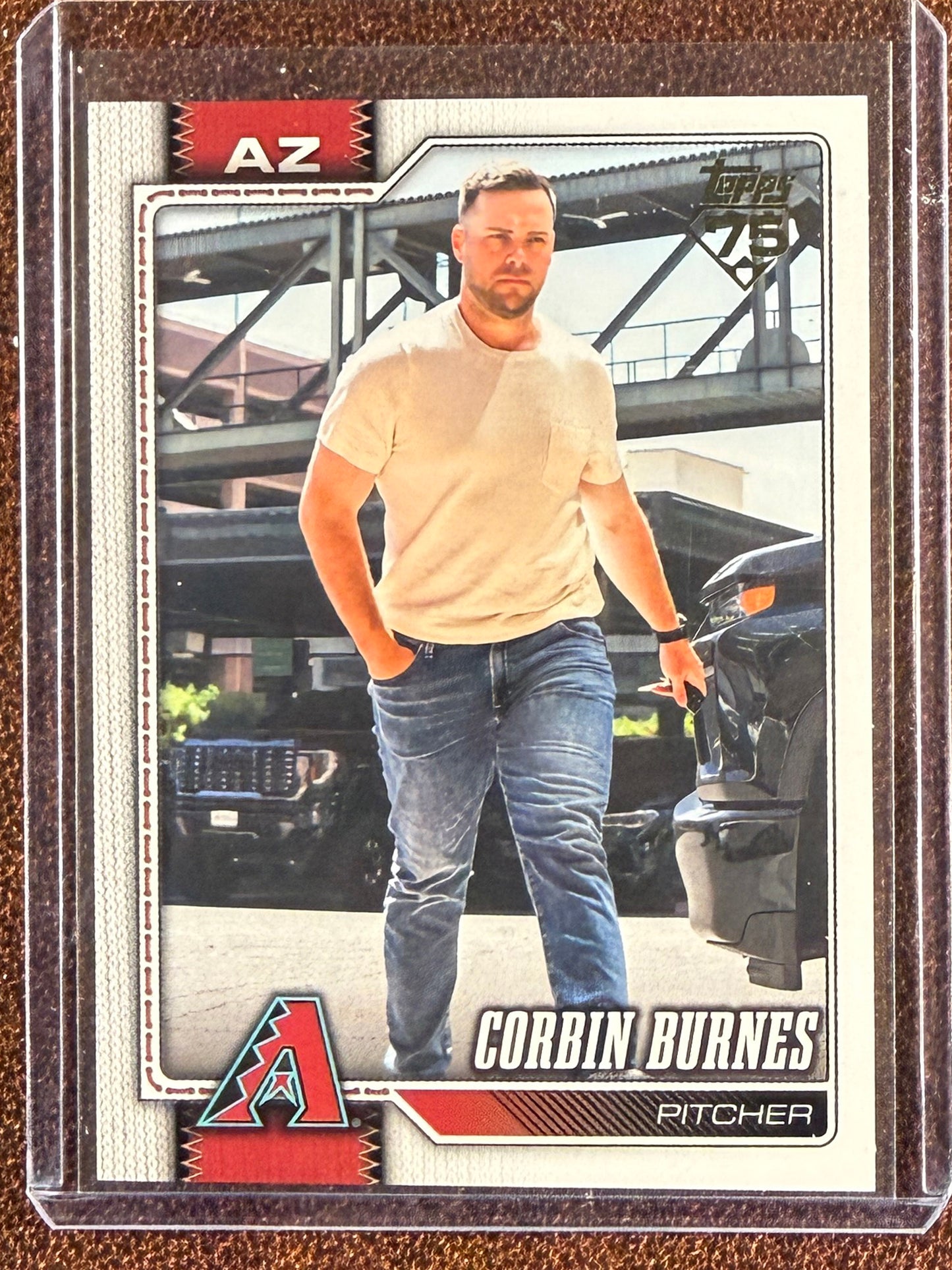 Corbin Burnes - 2026 Topps Series 2 - Golden Mirror SSP - Diamondbacks