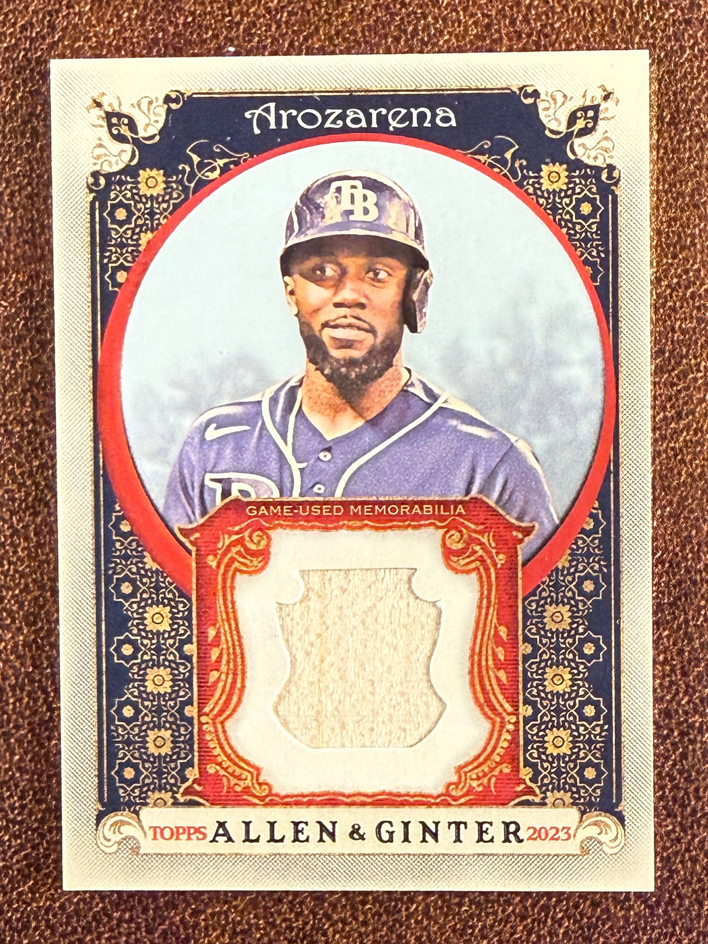 Randy Arozarena - 2023 Allen & Ginter - RELIC - Rays