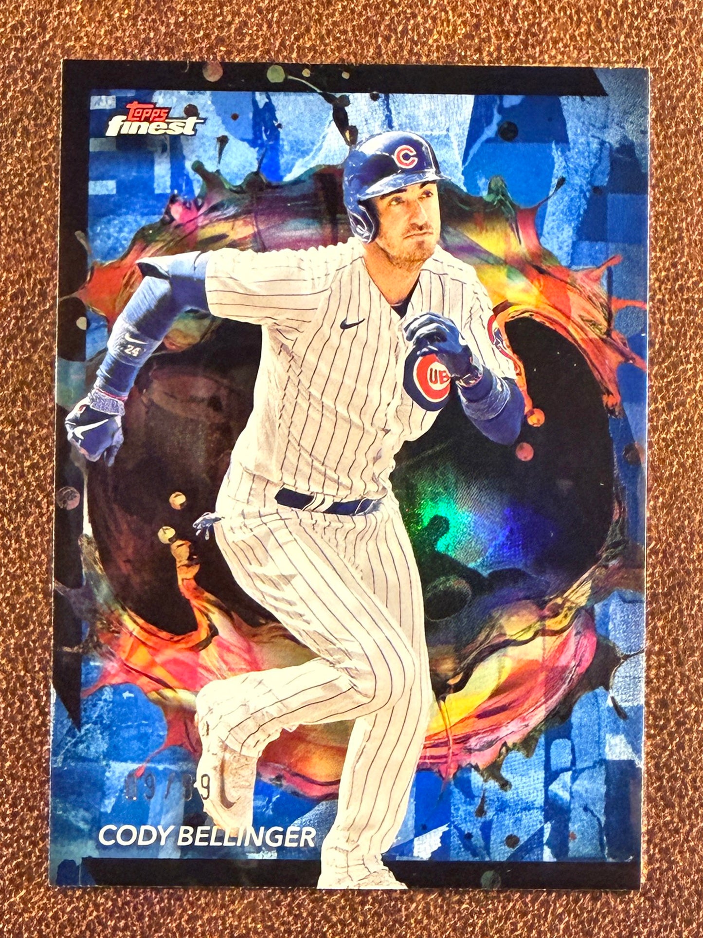 Cody Bellinger - 2024 Topps Finest - BLUE Rare /99 - Cubs