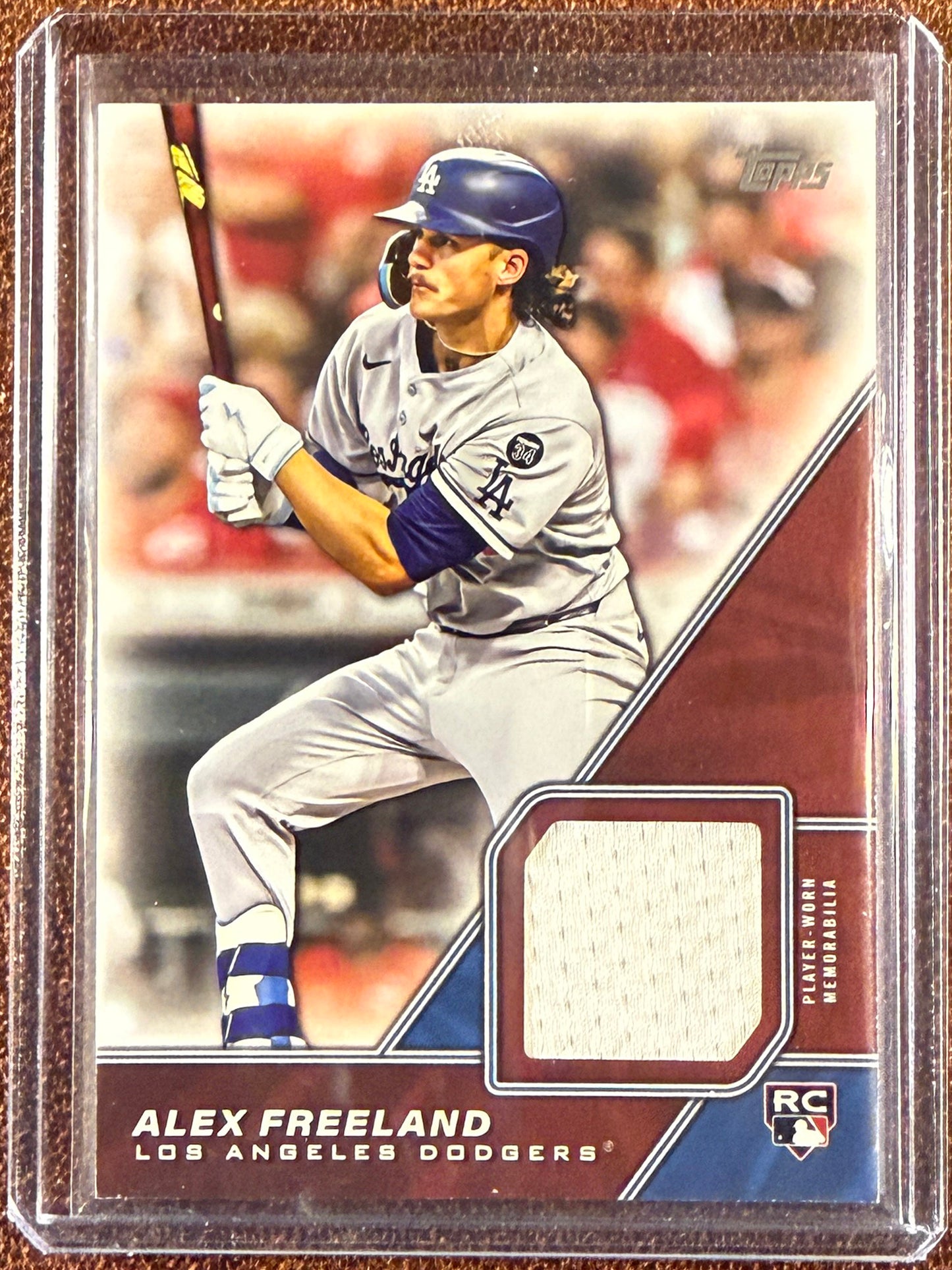 Alex Freeland - 2026 Topps Series 1 - Major League Material RELIC - Dodgers
