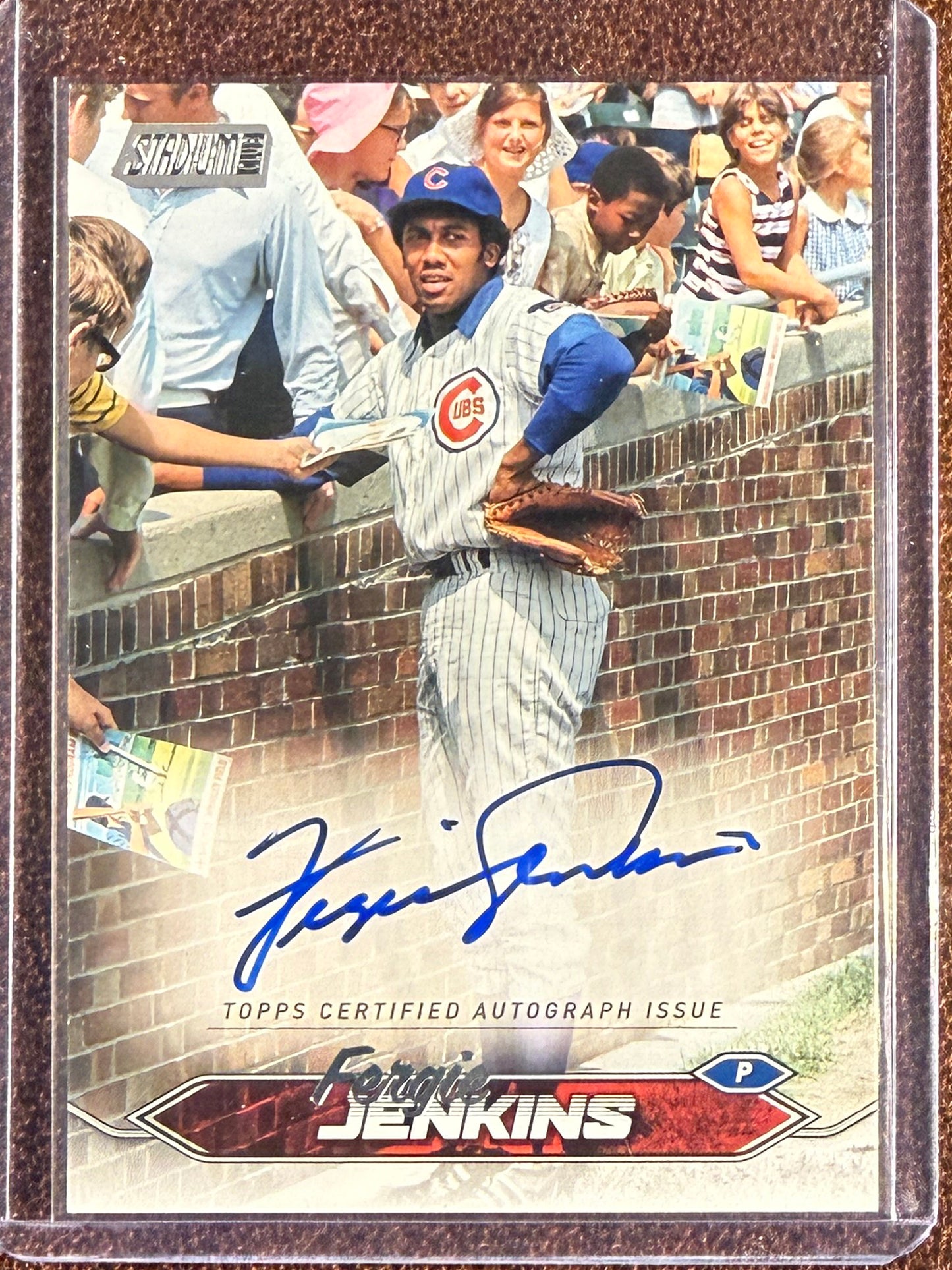 Fergie Jenkins - 2024 Topps Stadium Club - AUTO - Cubs