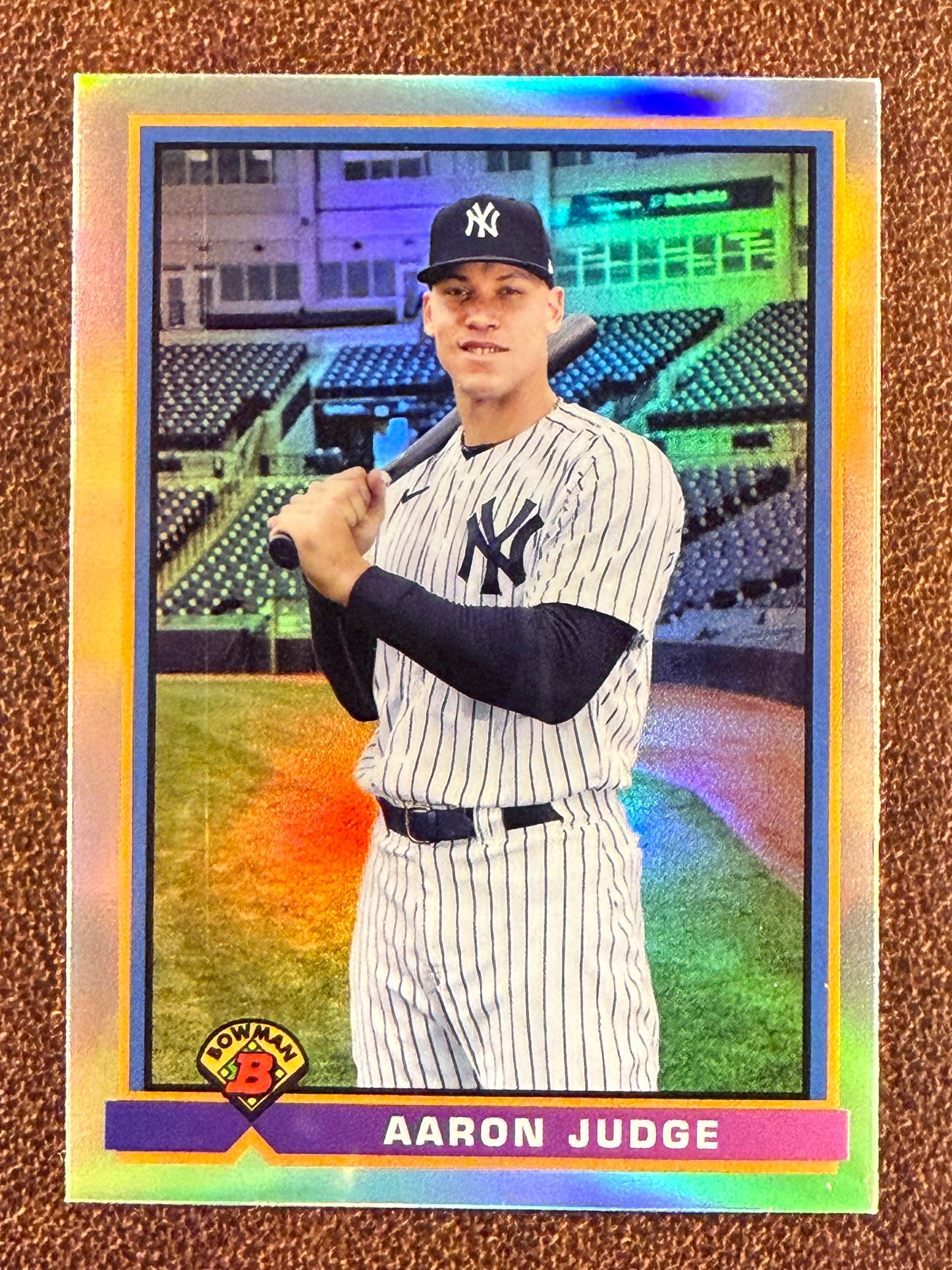 Aaron Judge - 2021 Bowman - 1991 Bowman Refractor - Yankees