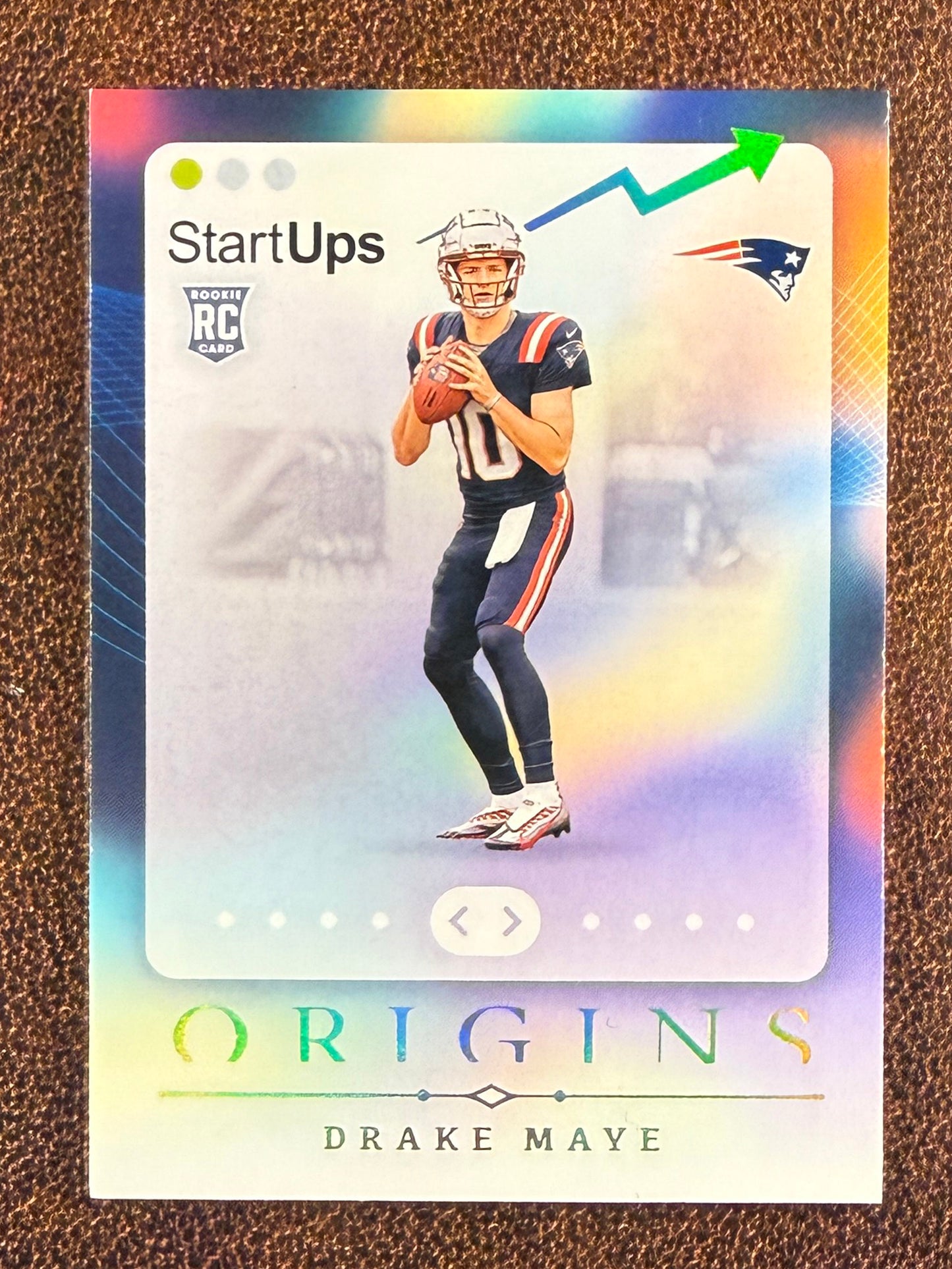 Drake Maye - 2024 Panini Origins - Rookie Start Ups - Patriots