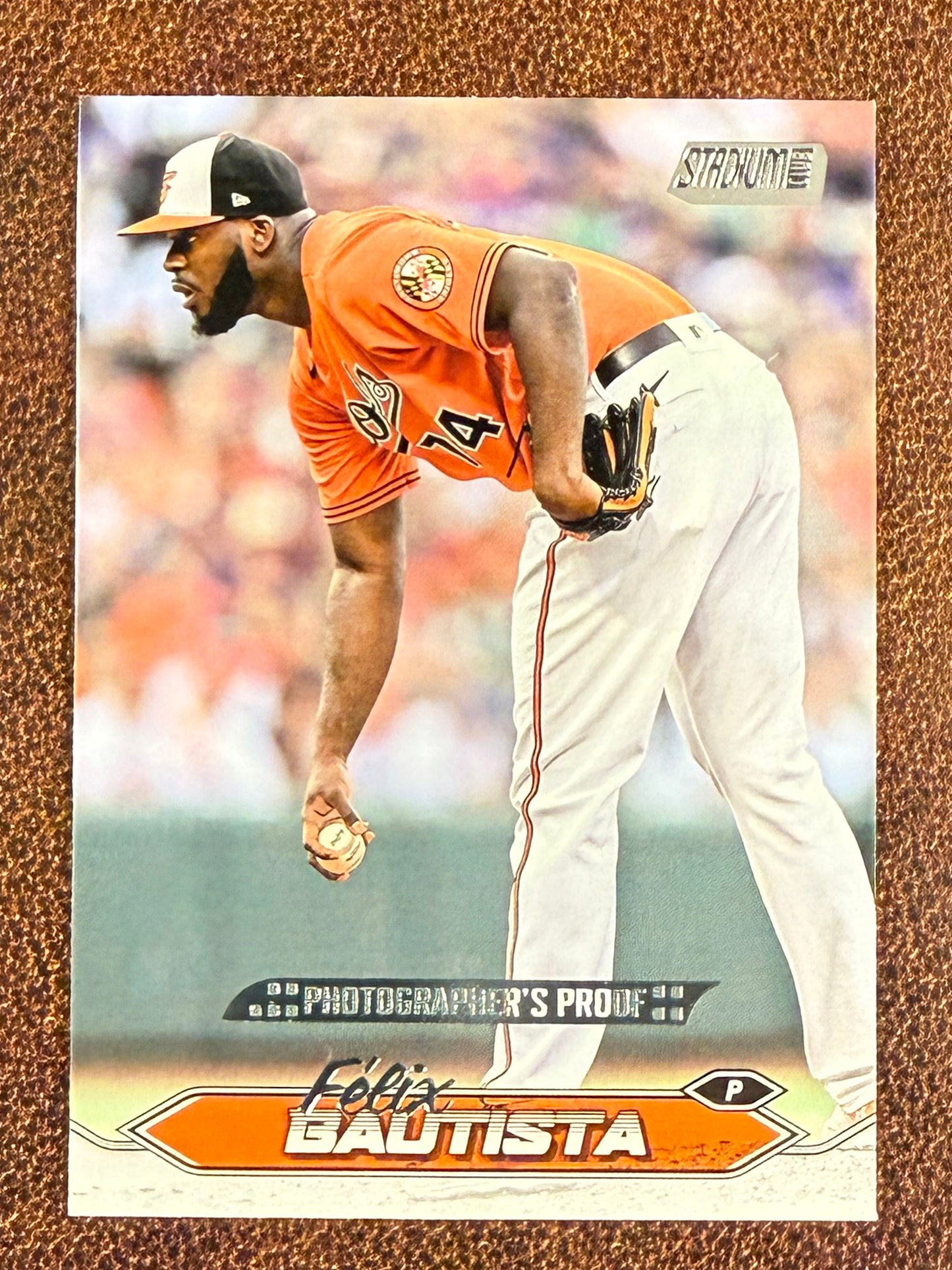 Felix Bautista - 2024 Topps Stadium Club - Photographer's Proof SSP - Orioles