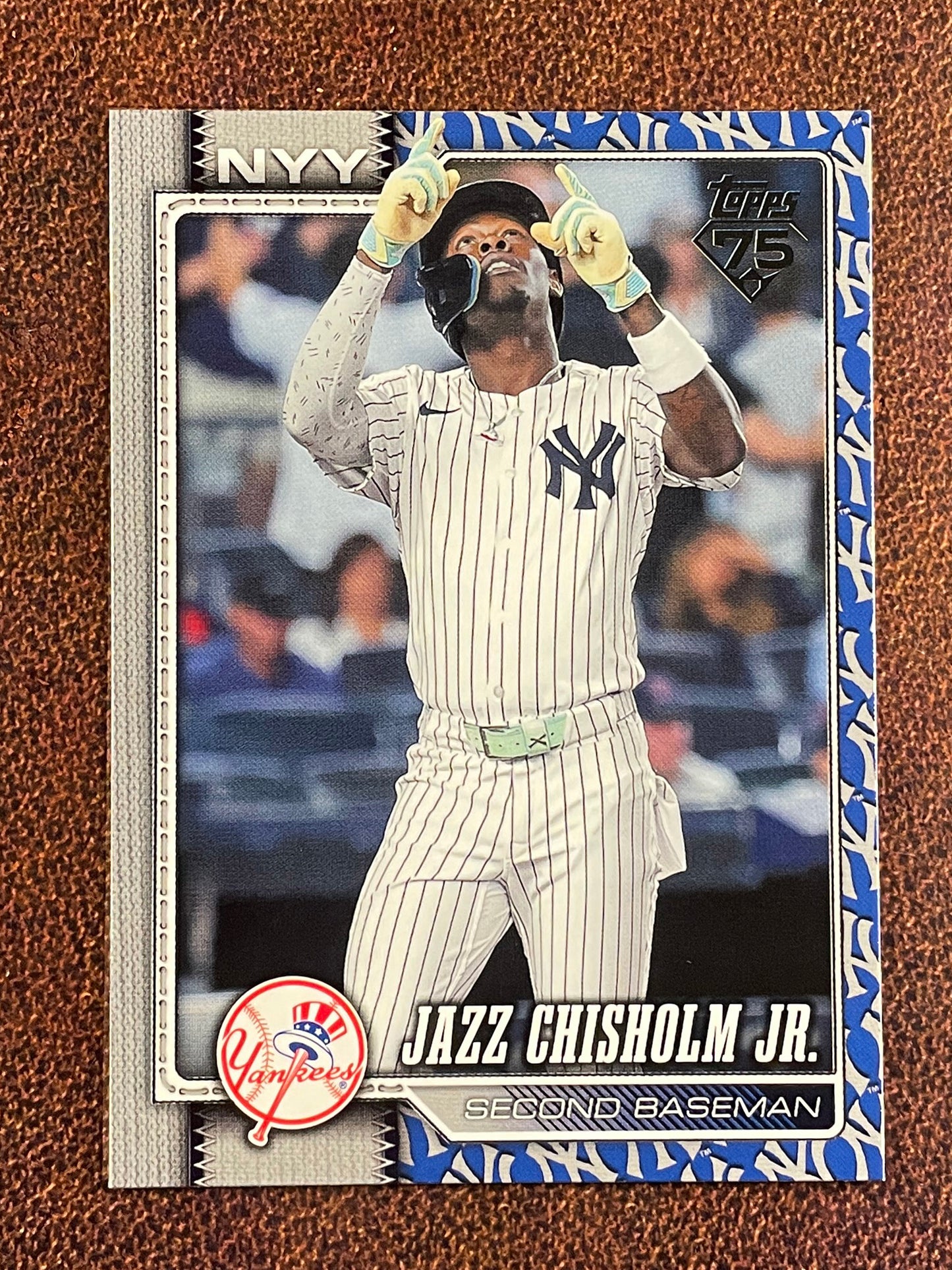 Jazz Chisholm Jr. - 2026 Topps Series 2 - Team Border - Yankees