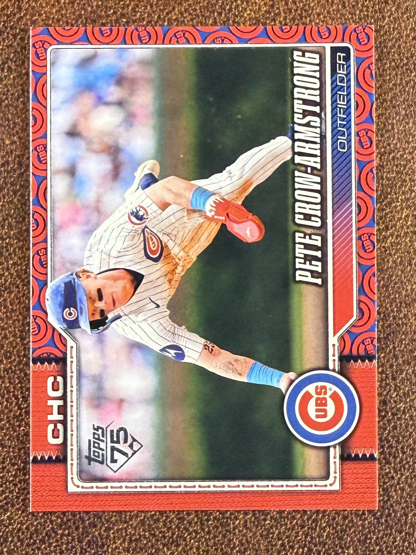 Pete Crow Armstrong - 2026 Topps Series 1 - Team Border - Cubs