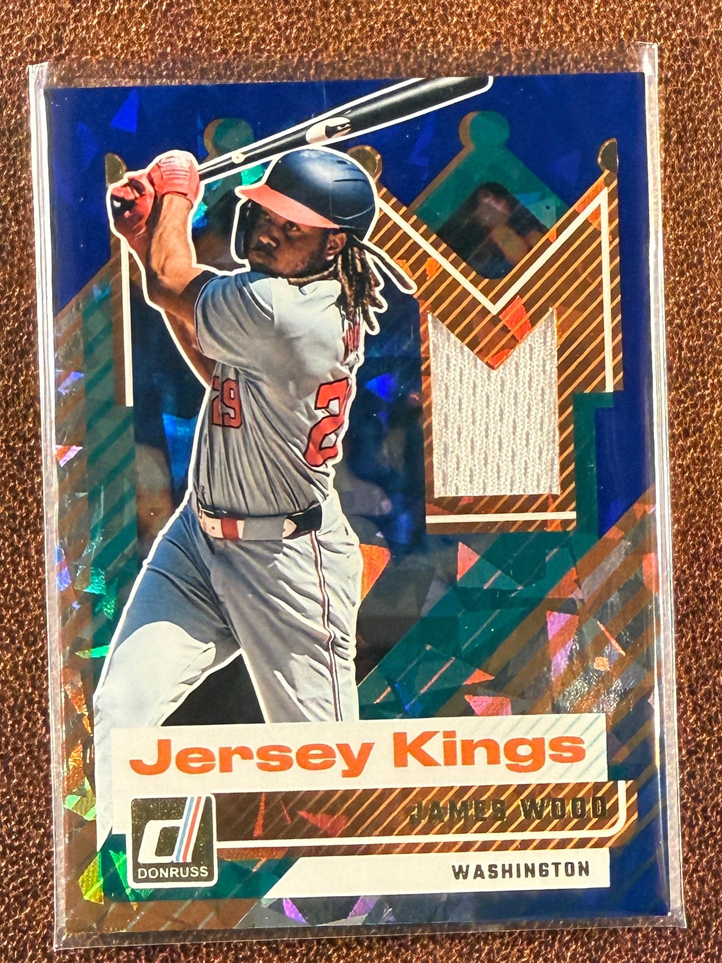 James Wood - 2025 Panini Donruss - Jersey Kings RELIC - Nationals