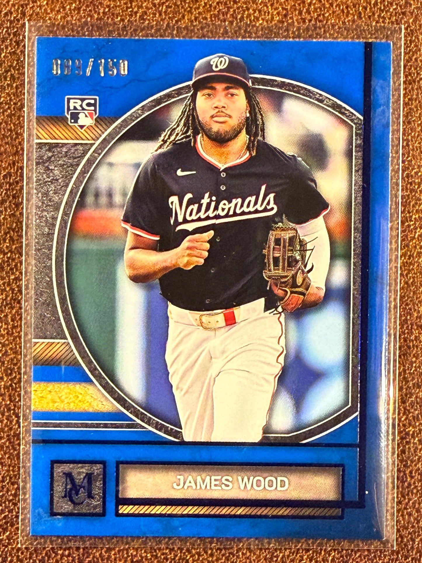 James Wood - 2025 Topps Museum Collection - BLUE /150 - Nationals