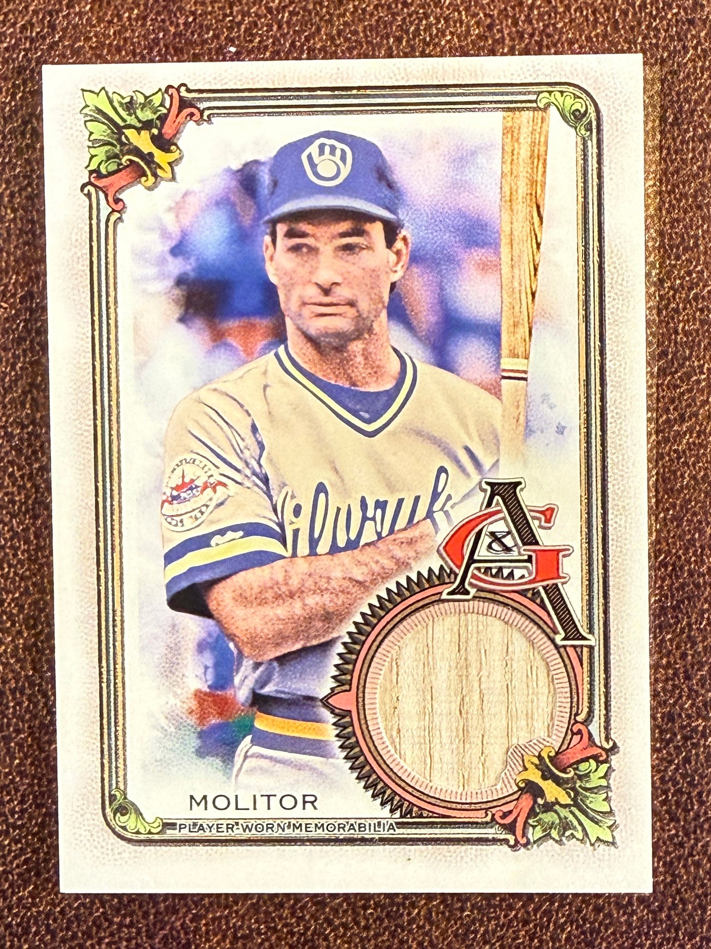 Paul Molitor - 2023 Allen & Ginter - RELIC - Brewers