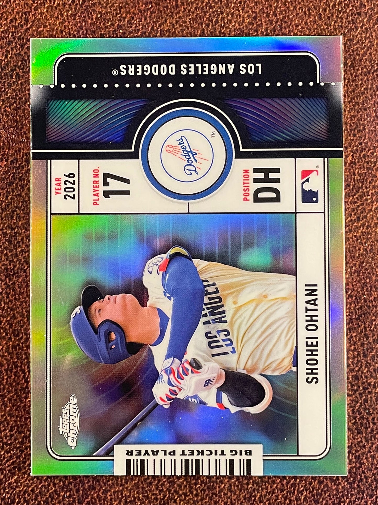 Shohei Ohtani - 2026 Topps Chrome - Big Ticket Player - Dodgers