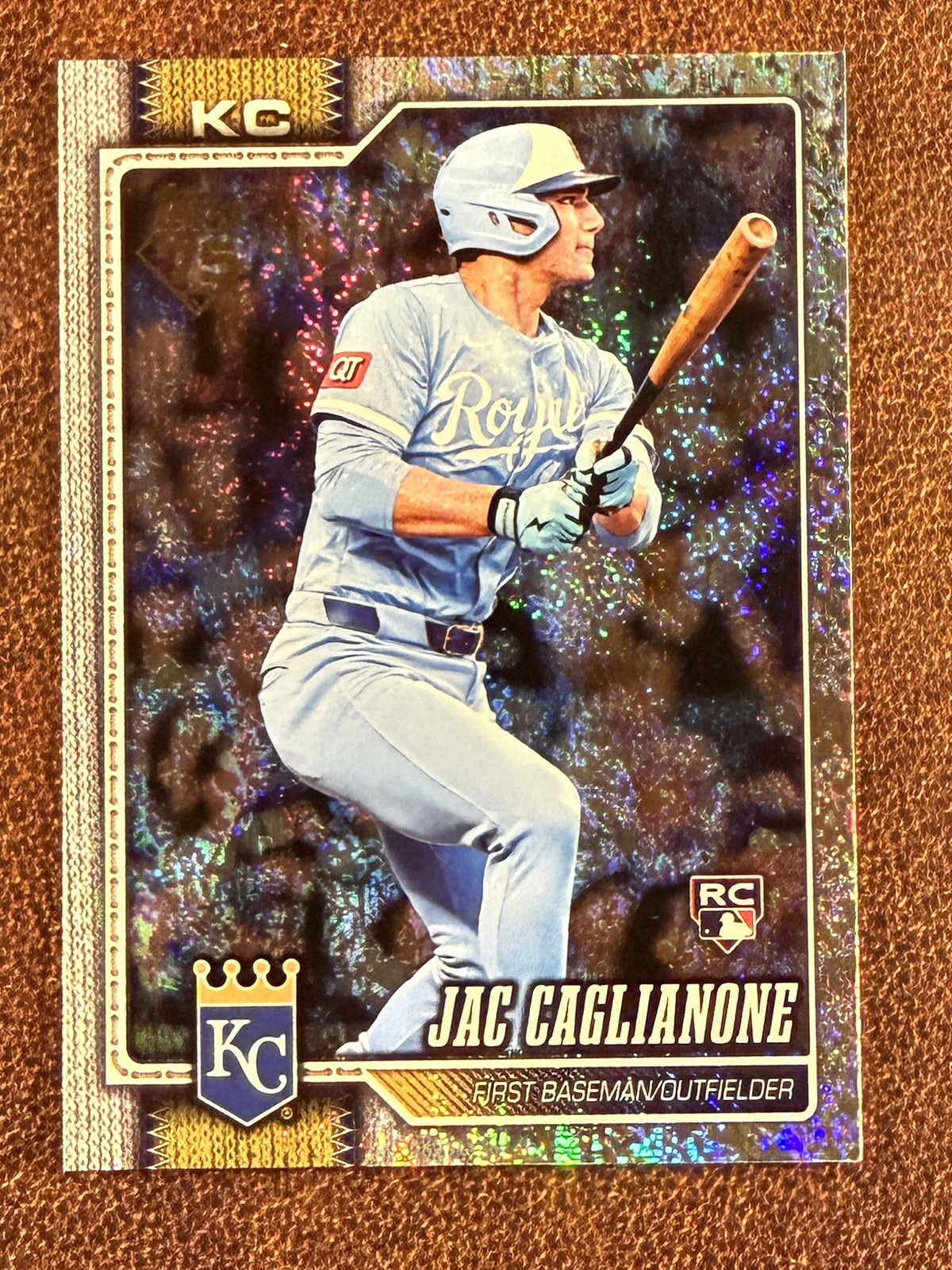 Jac Caglianone - 2026 Topps Series 1 - Rookie Holo Foil - Royals