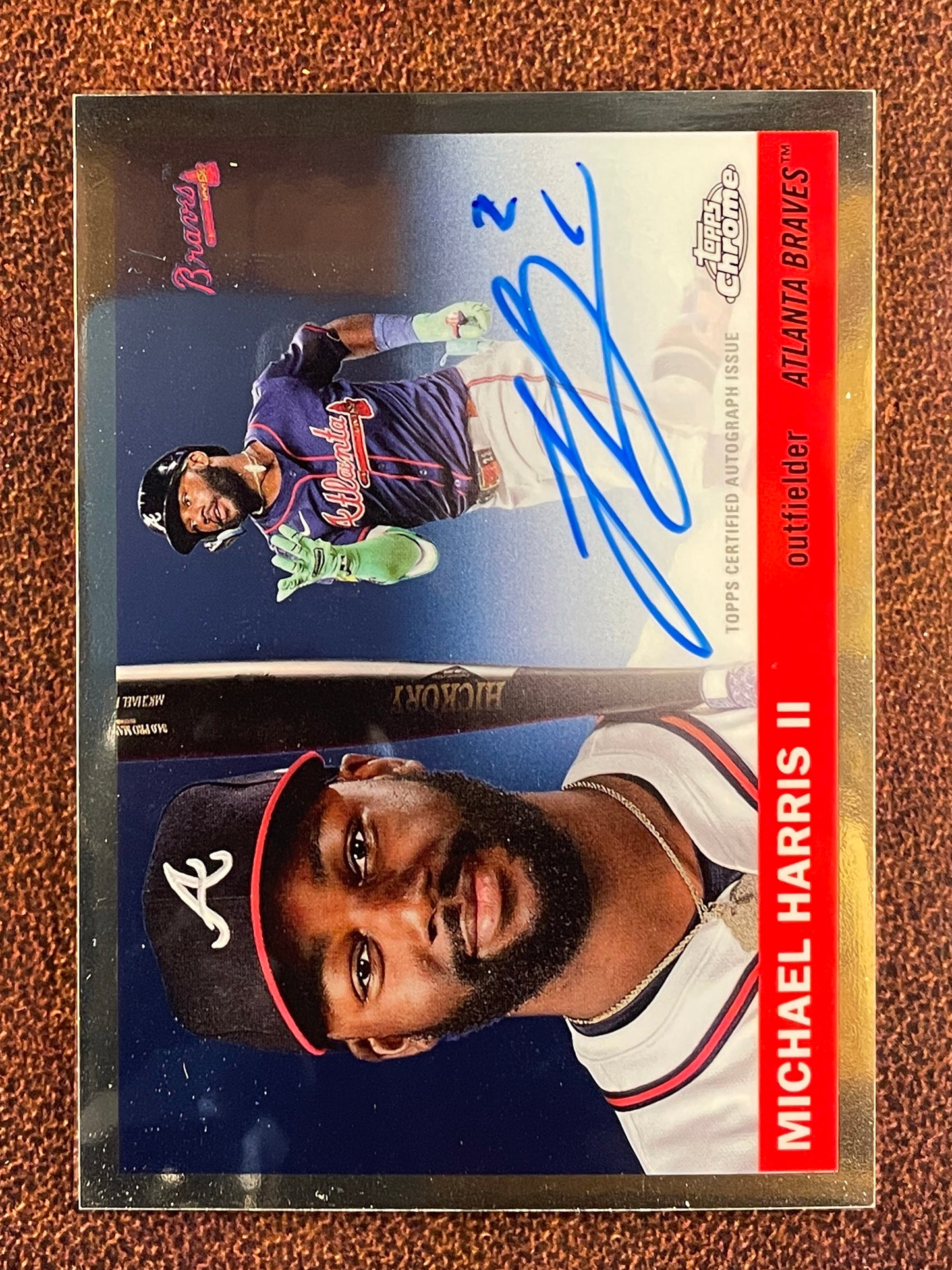 Michael Harris II - 2025 Topps Chrome Platinum - AUTO - Braves