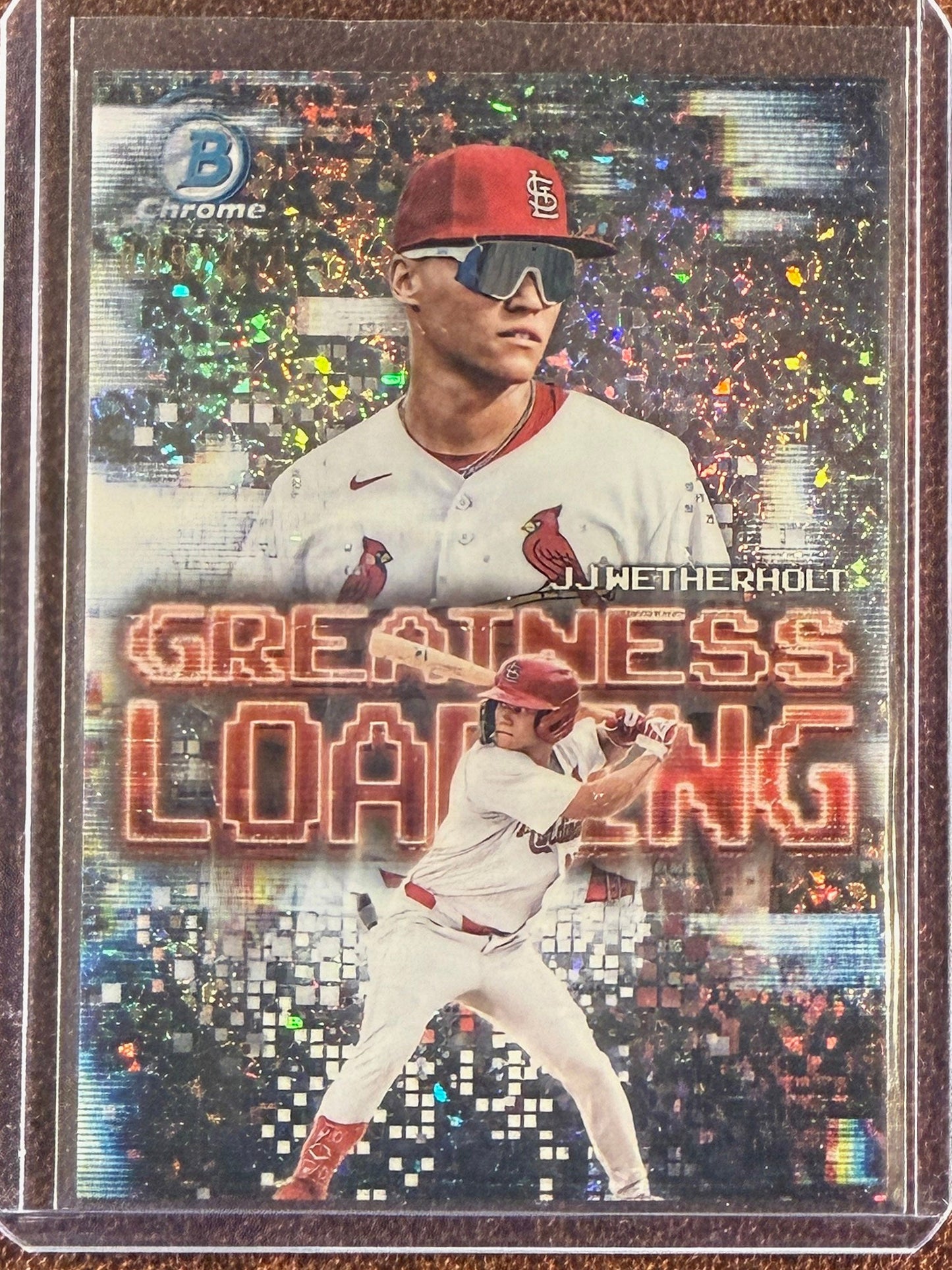 JJ Wetherholt - 2025 Bowman Chrome - Greatness Loading /150 - Cardinals