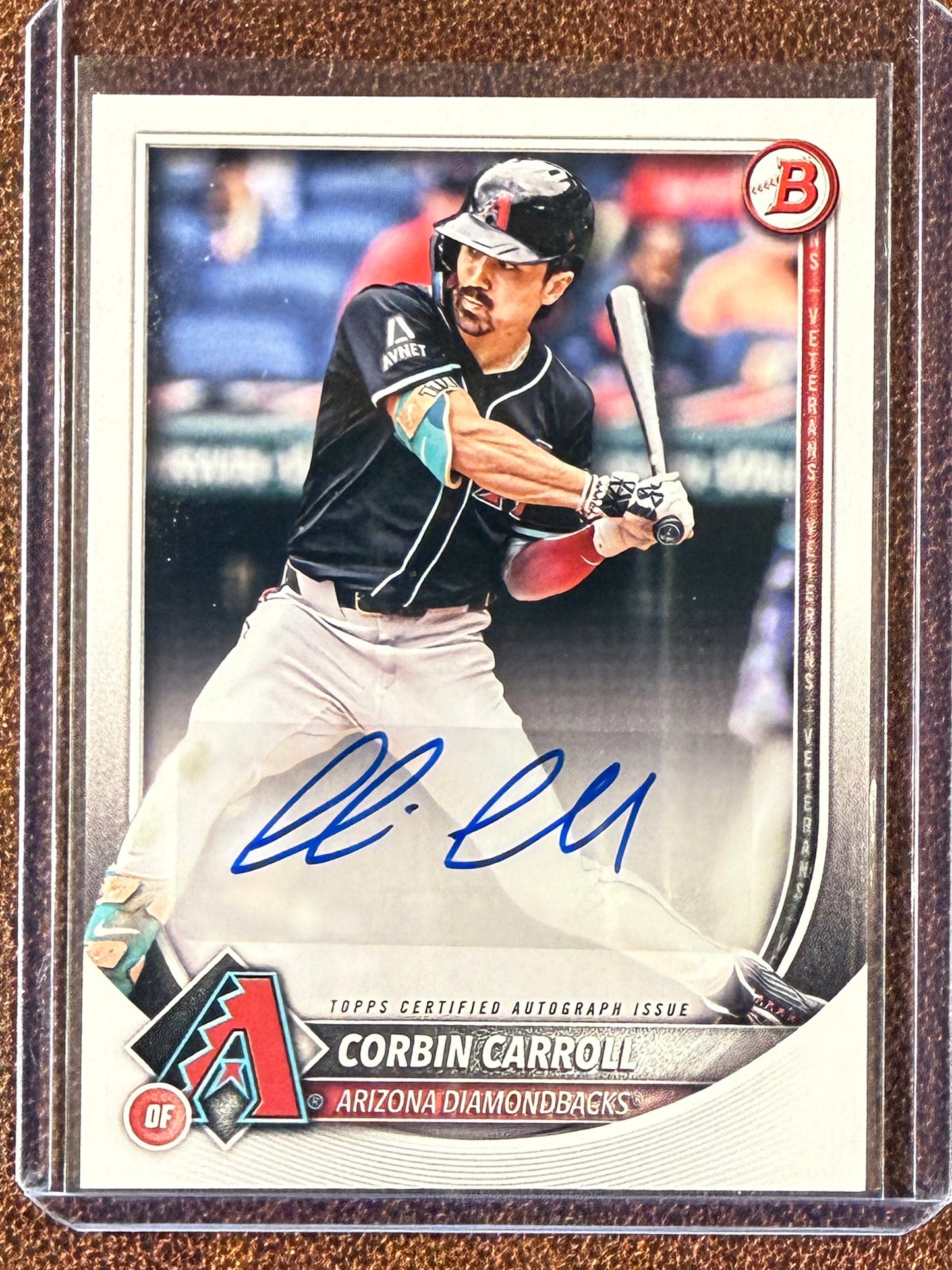 Corbin Carroll - 2025 Bowman - Paper AUTO - Diamondbacks