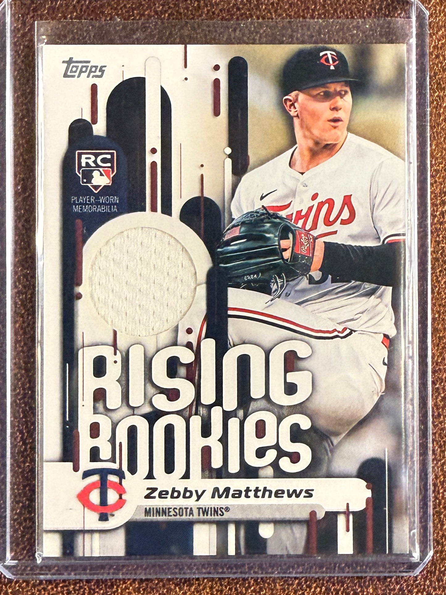 Zebby Matthews - 2025 Topps Update - Rising Rookies RELIC - Twins