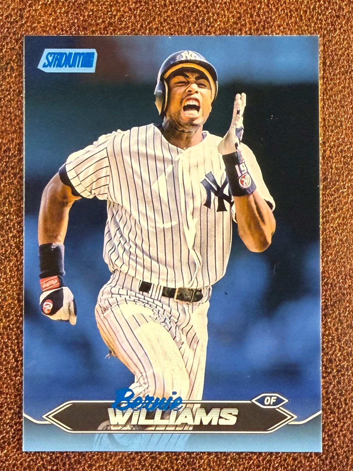 Bernie Williams - 2024 Topps Stadium Club - BLUE /50 - Yankees