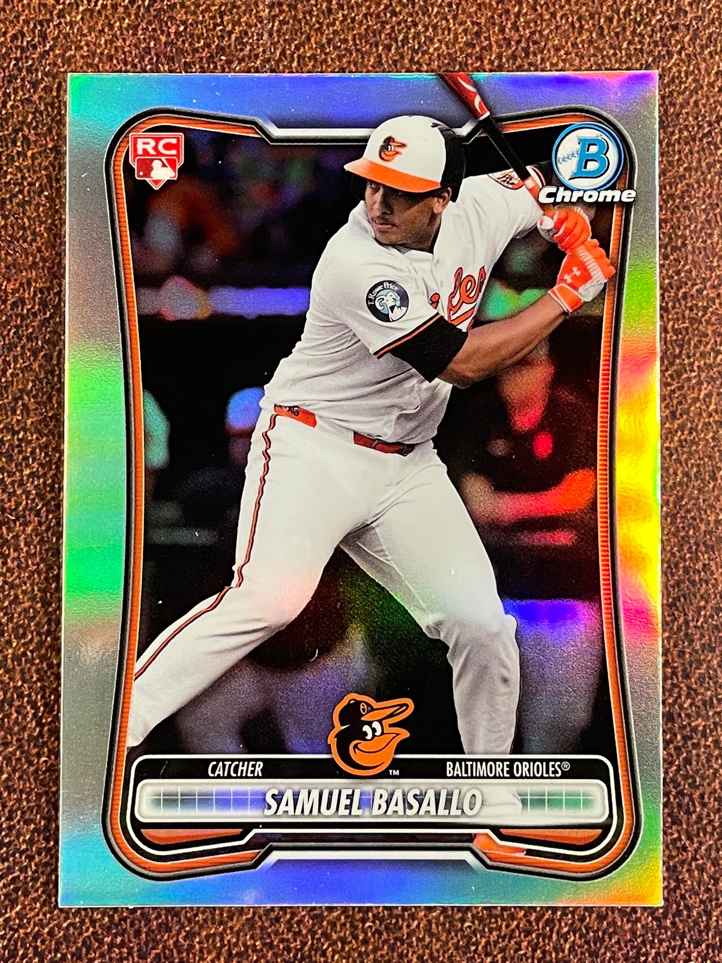 Samuel Basallo - 2026 Bowman - Red Rookie Redemption - Orioles