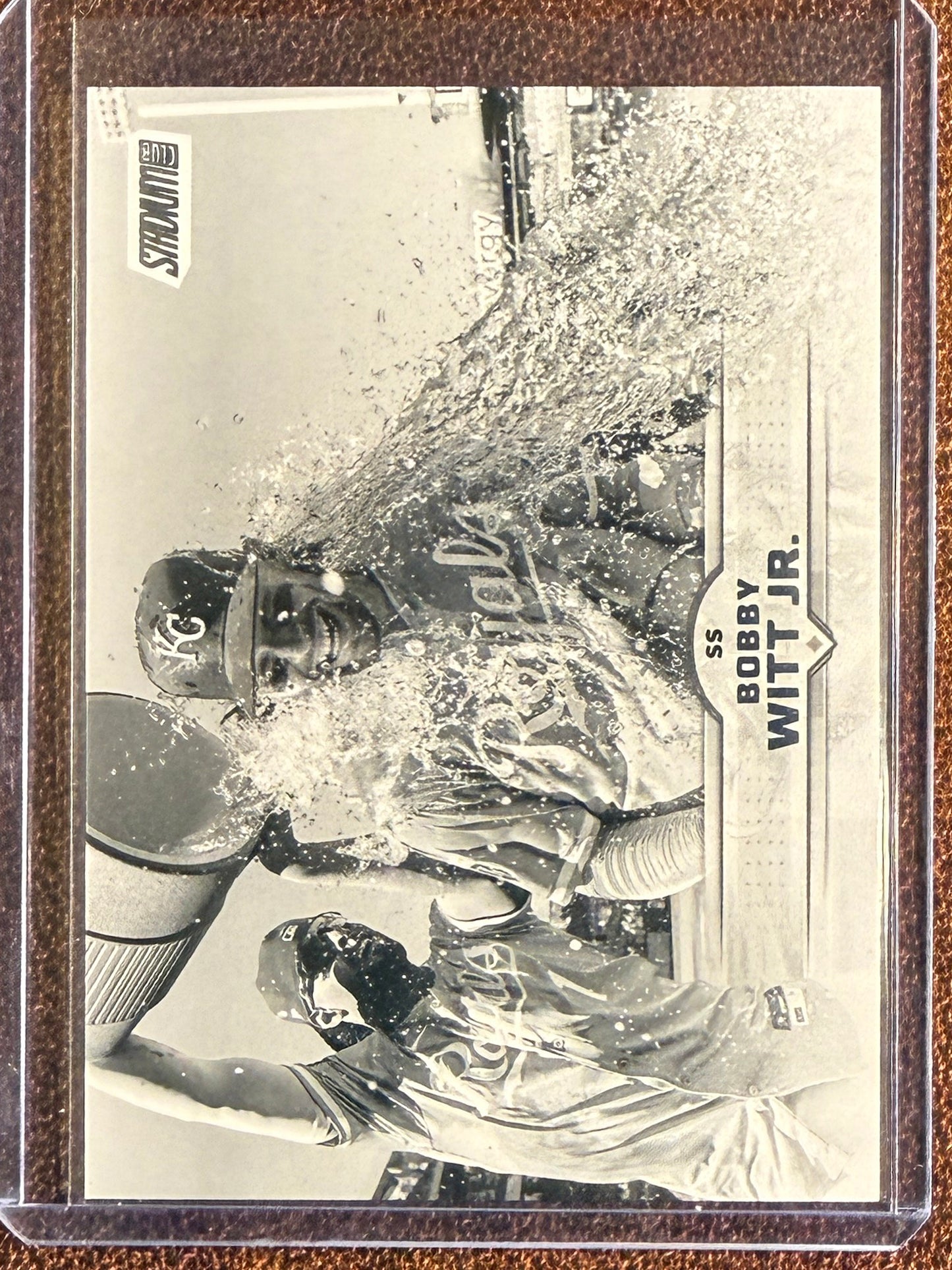 Bobby Witt Jr. - 2025 Topps Stadium Club - Black and White SP - Royals