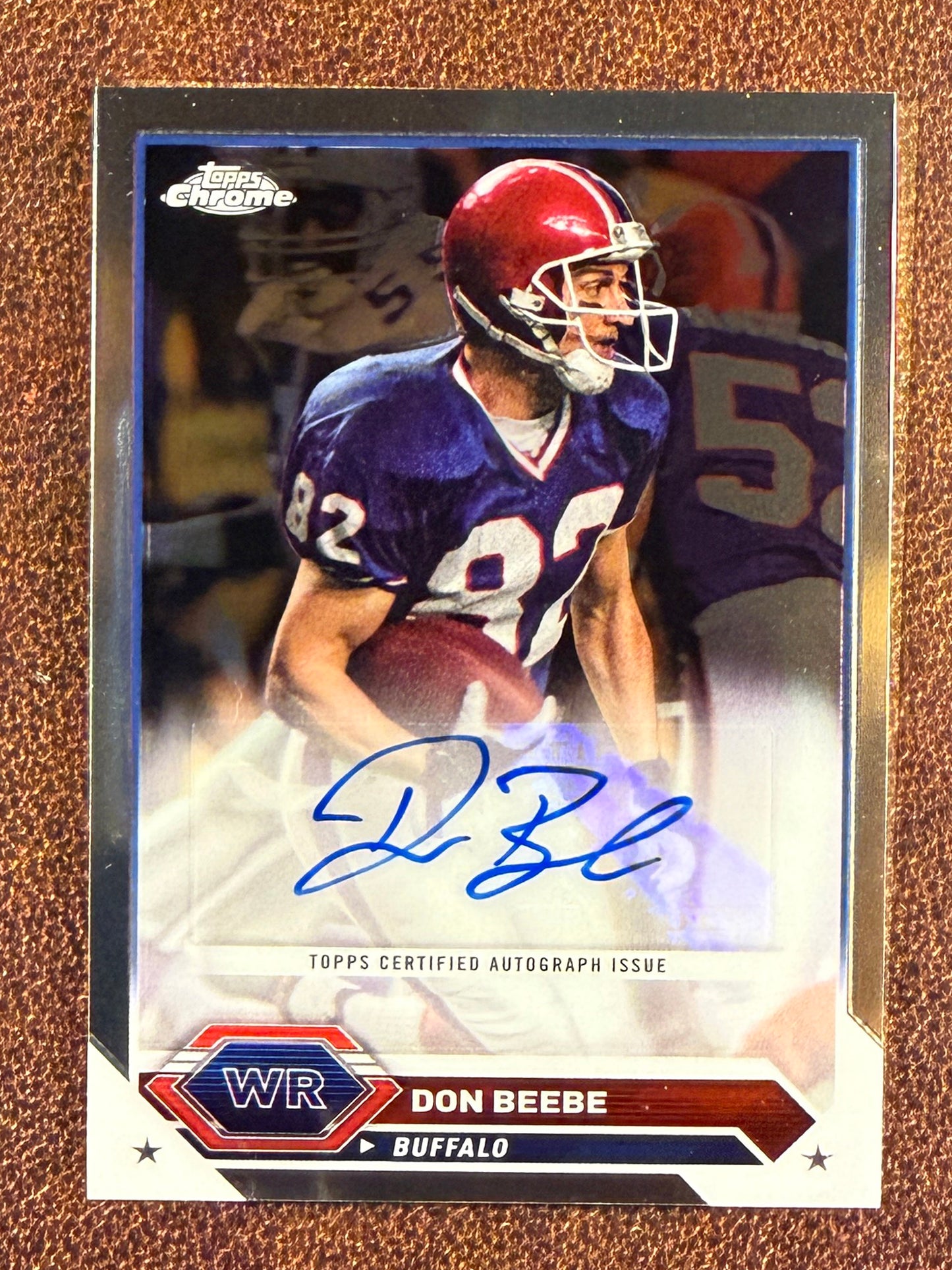 Don Beebe - 2024 Topps Chrome - AUTO - Bills
