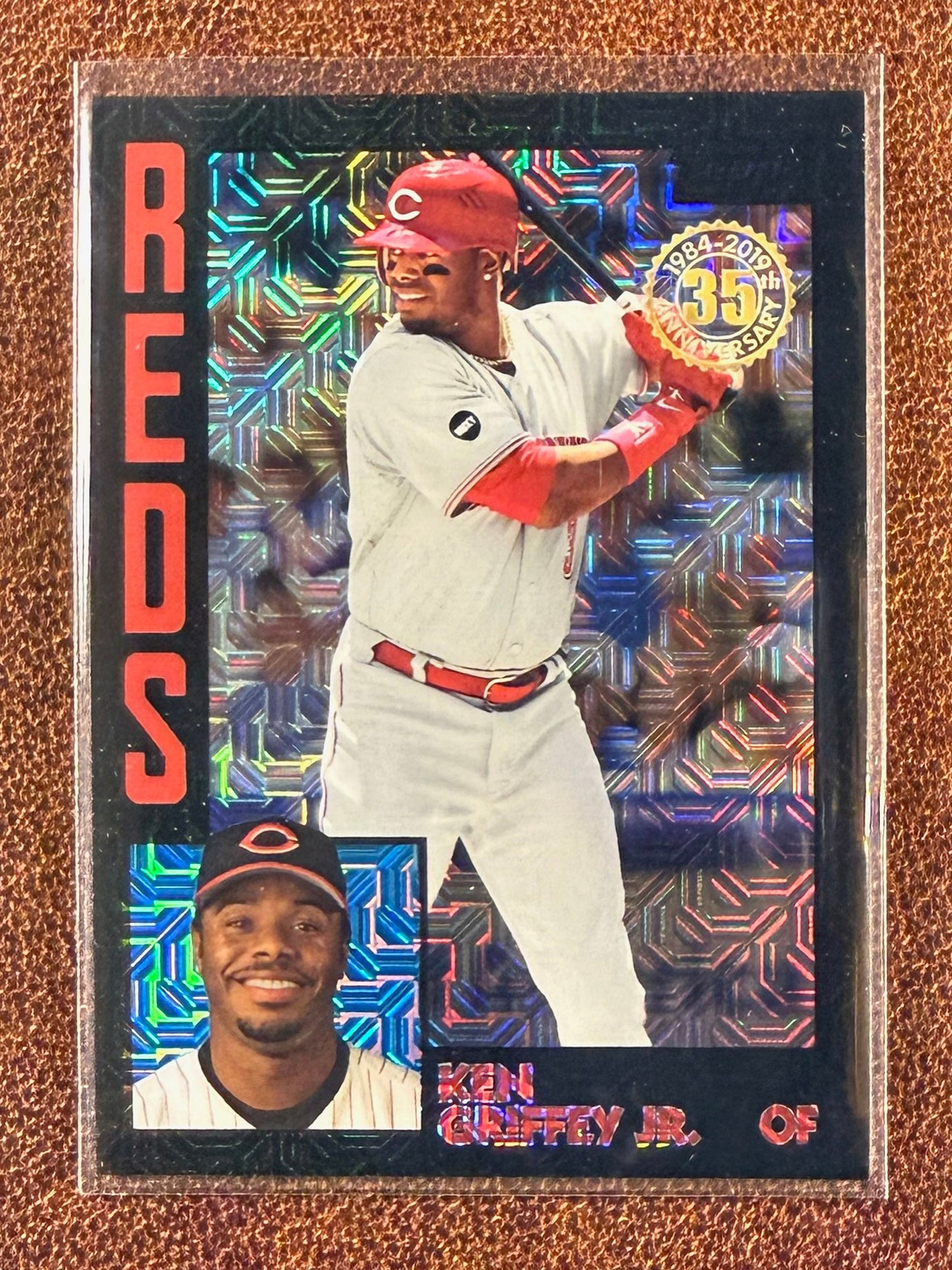 Ken Griffey Jr. - 2019 Topps Update - Mojo Black /199 - Reds