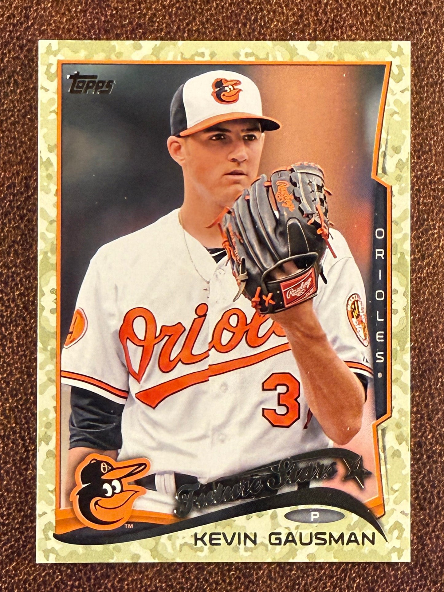 Kevin Gausman - 2014 Topps - CAMO Future Stars /99 - Orioles
