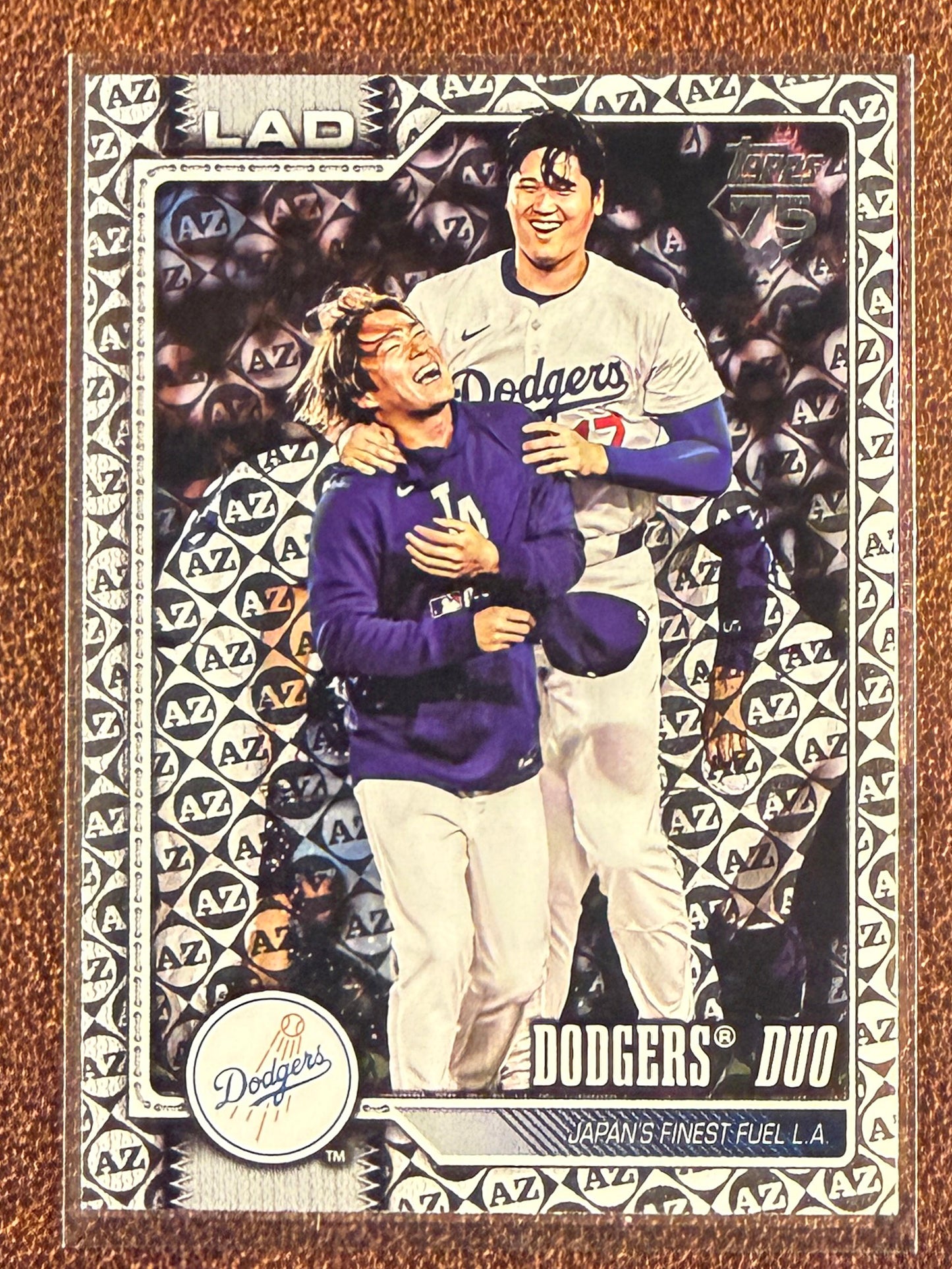 Shohei Ohtani/Yoshinobu Yamamoto - 2026 Topps Series 1 - Spring Training Parallel - Dodgers