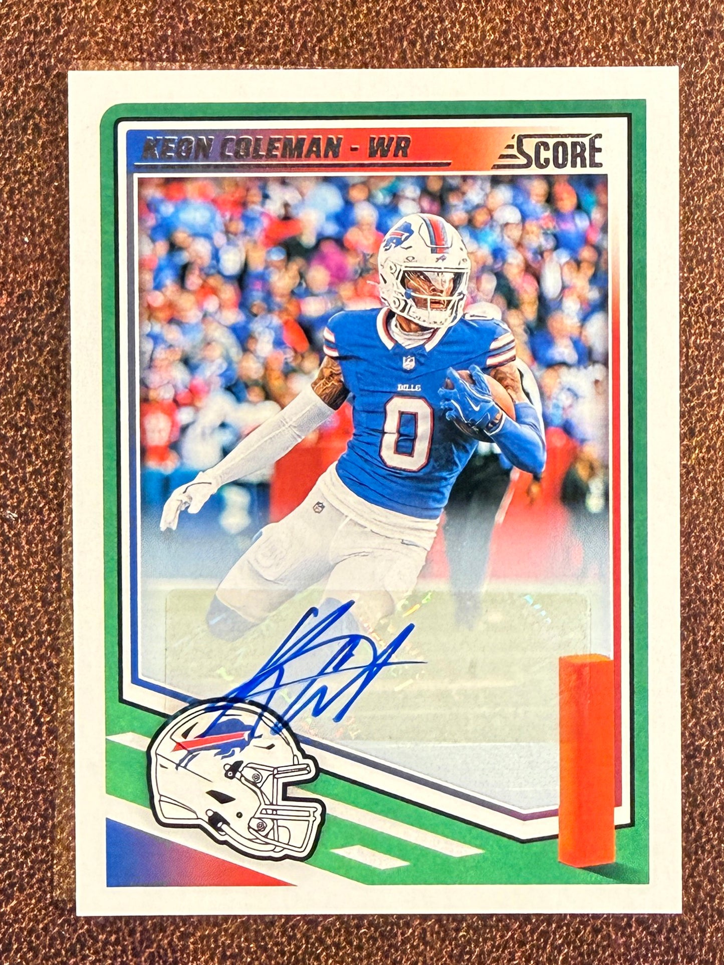 Keon Coleman - 2025 Panini Score - AUTO - Bills