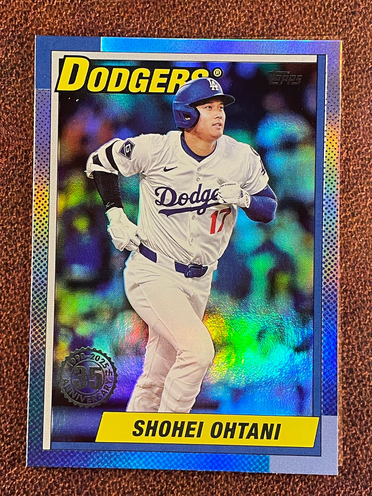 Shohei Ohtani - 2025 Topps Update - 1990 Rainbow Foil - Dodgers sold