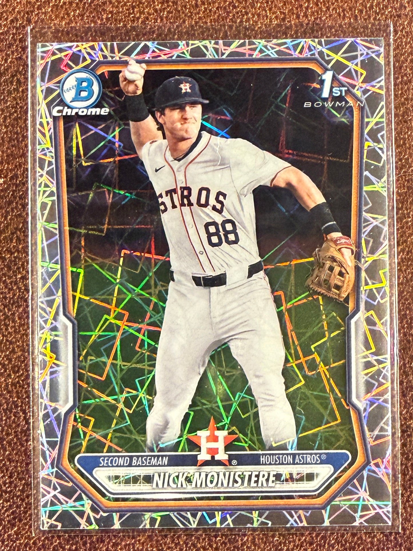 Nick Monistere - 2026 Bowman - Lazer 1st Bowman - Astros