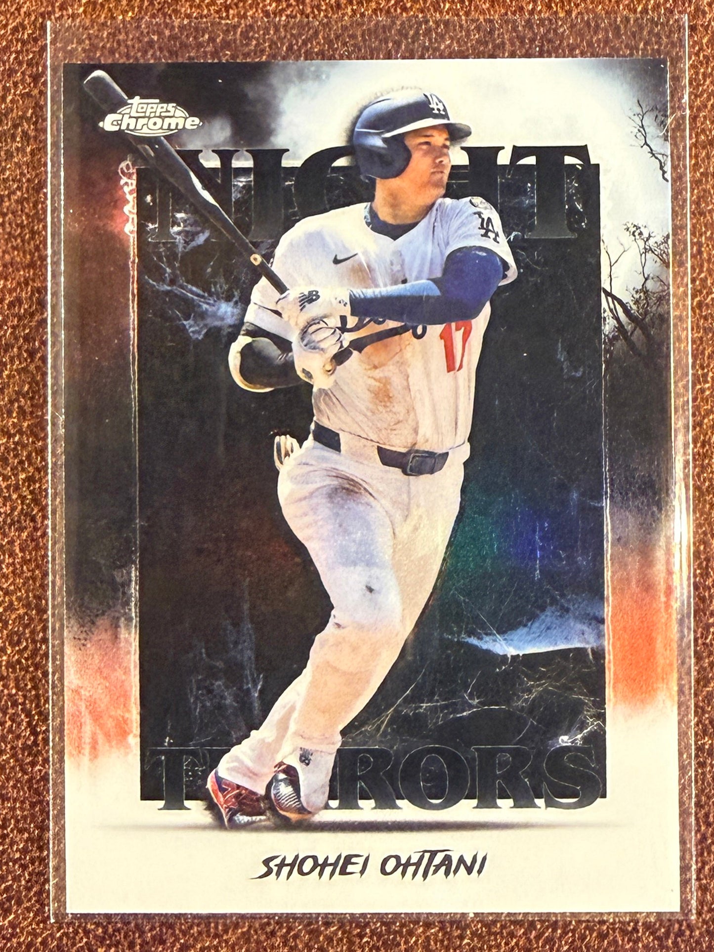 Shohei Ohtani - 2025 Topps Chrome - Night Terrors - Dodgers