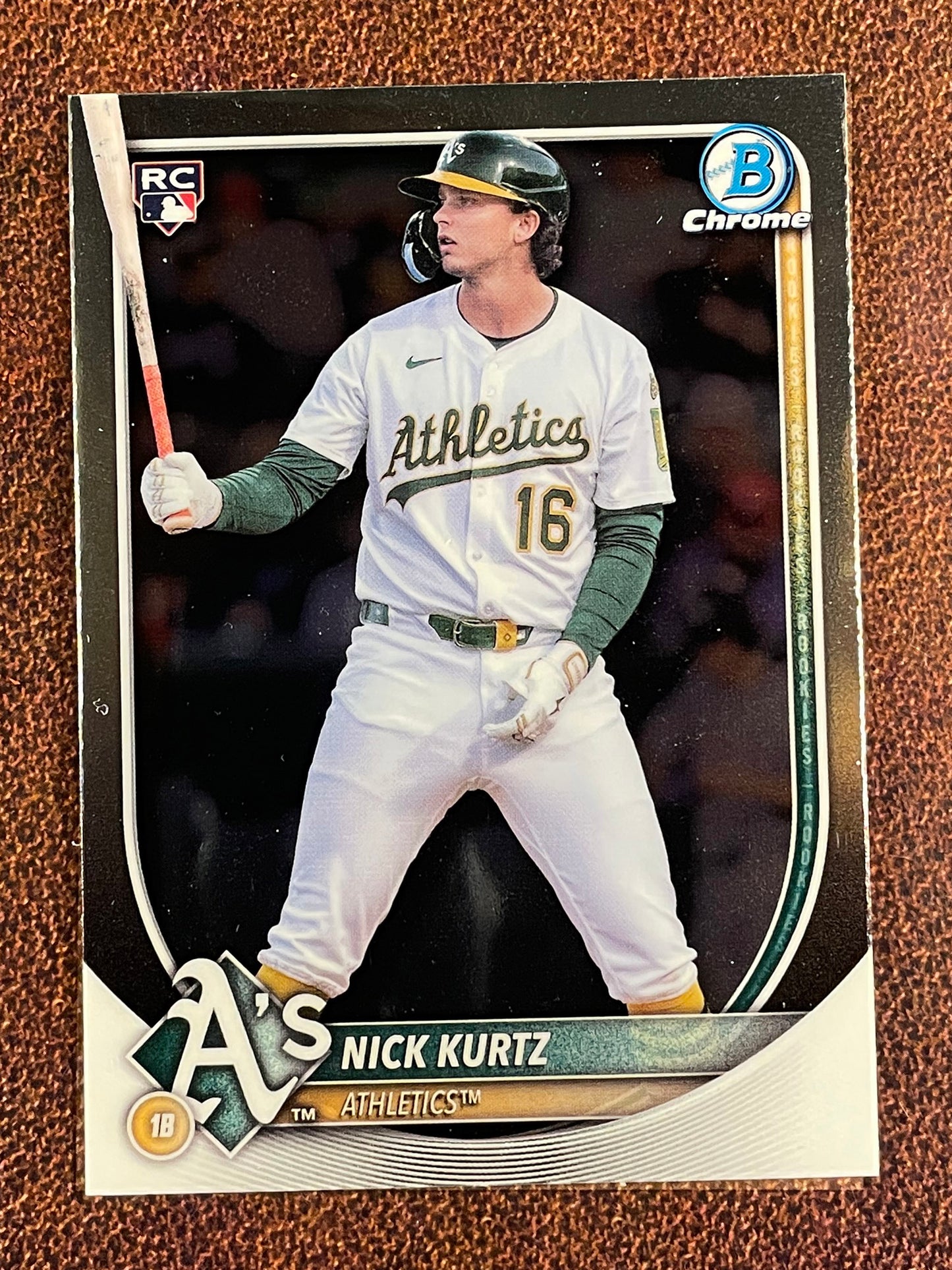 Nick Kurtz - 2025 Bowman - Rookie Base - Athletics