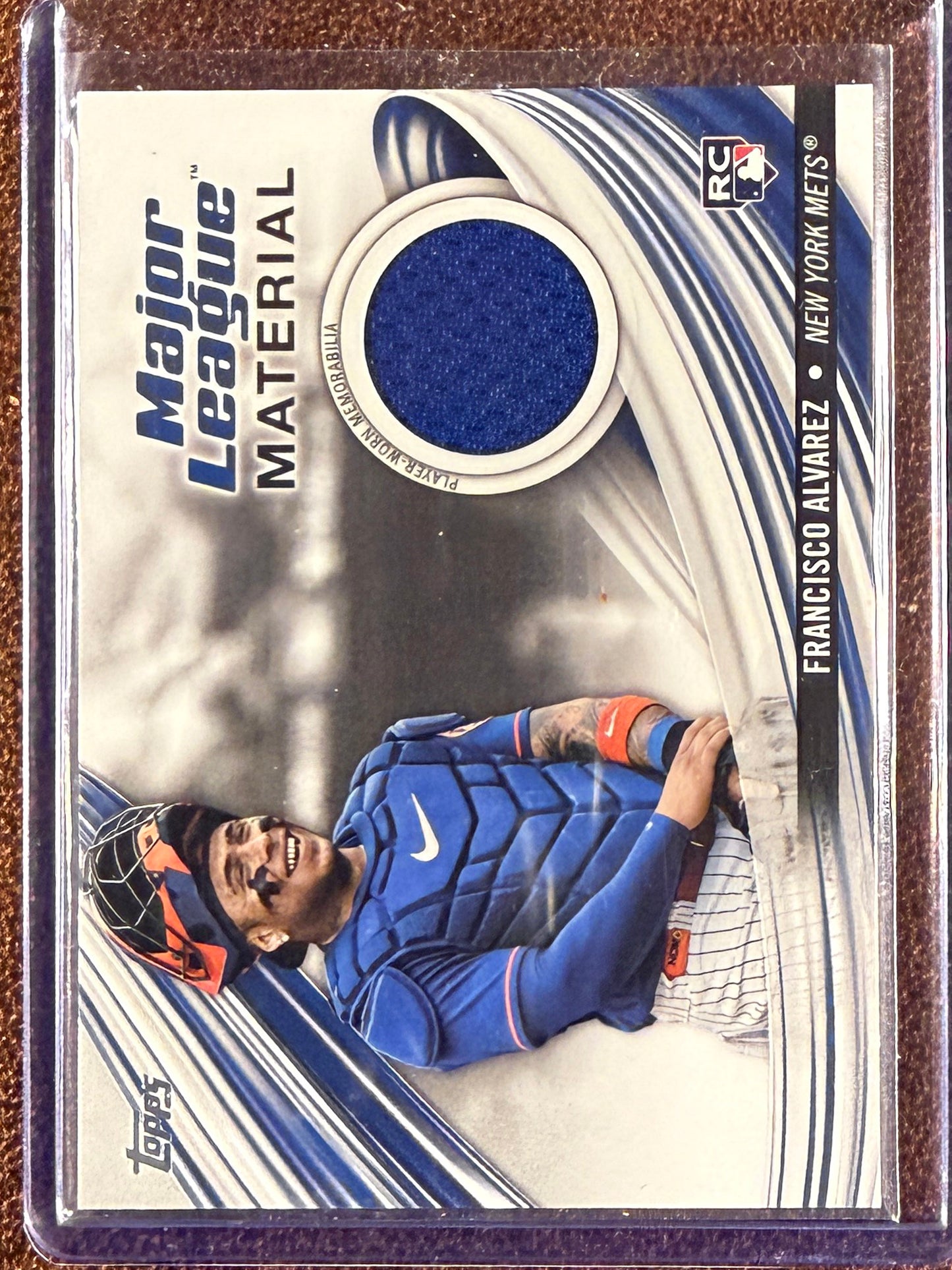 Francisco Alvarez - 2023 Topps Update - Rookie Major League Material RELIC - Mets