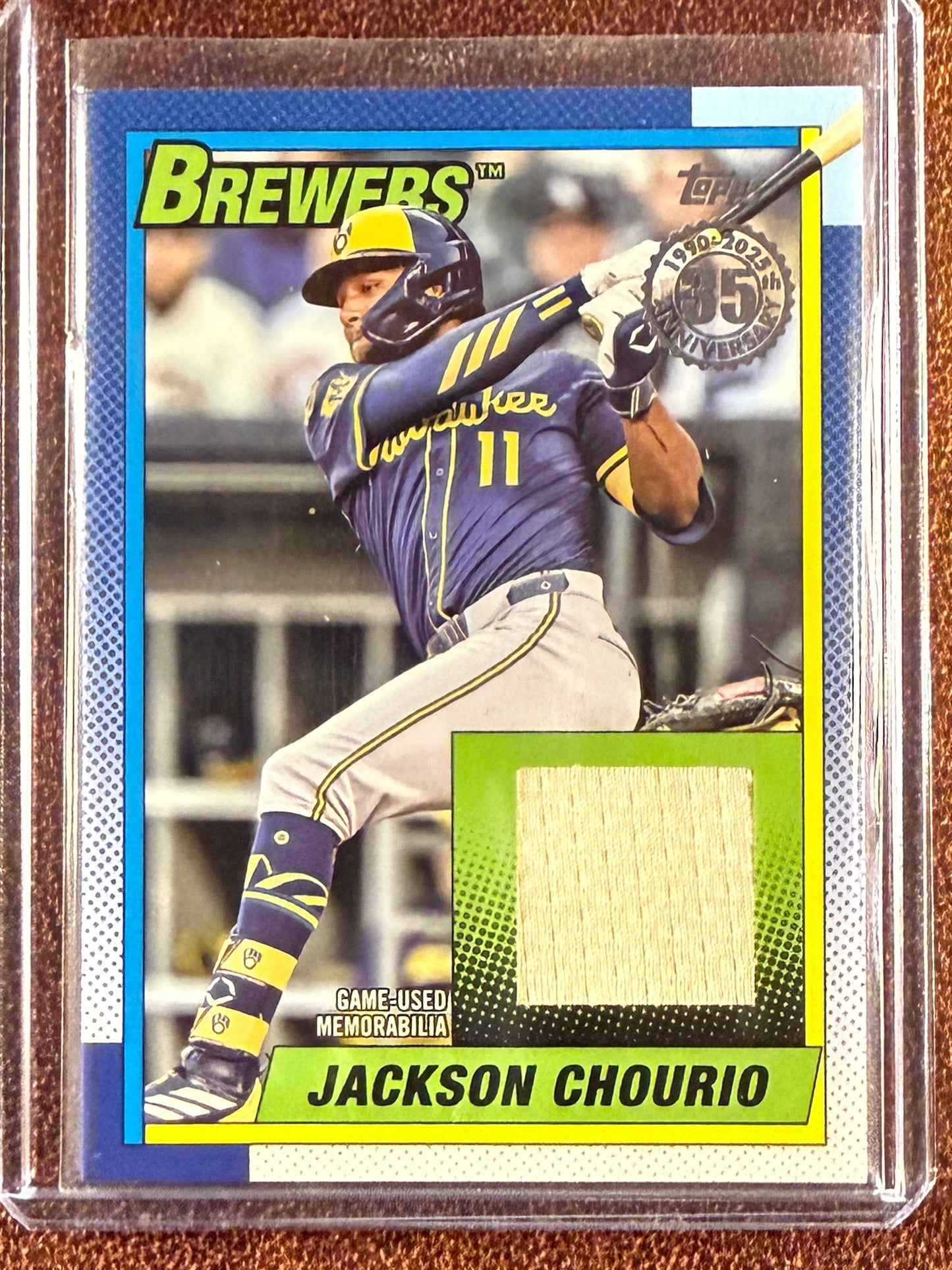 Jackson Chourio - 2025 Topps Update - 1990 RELIC - Brewers