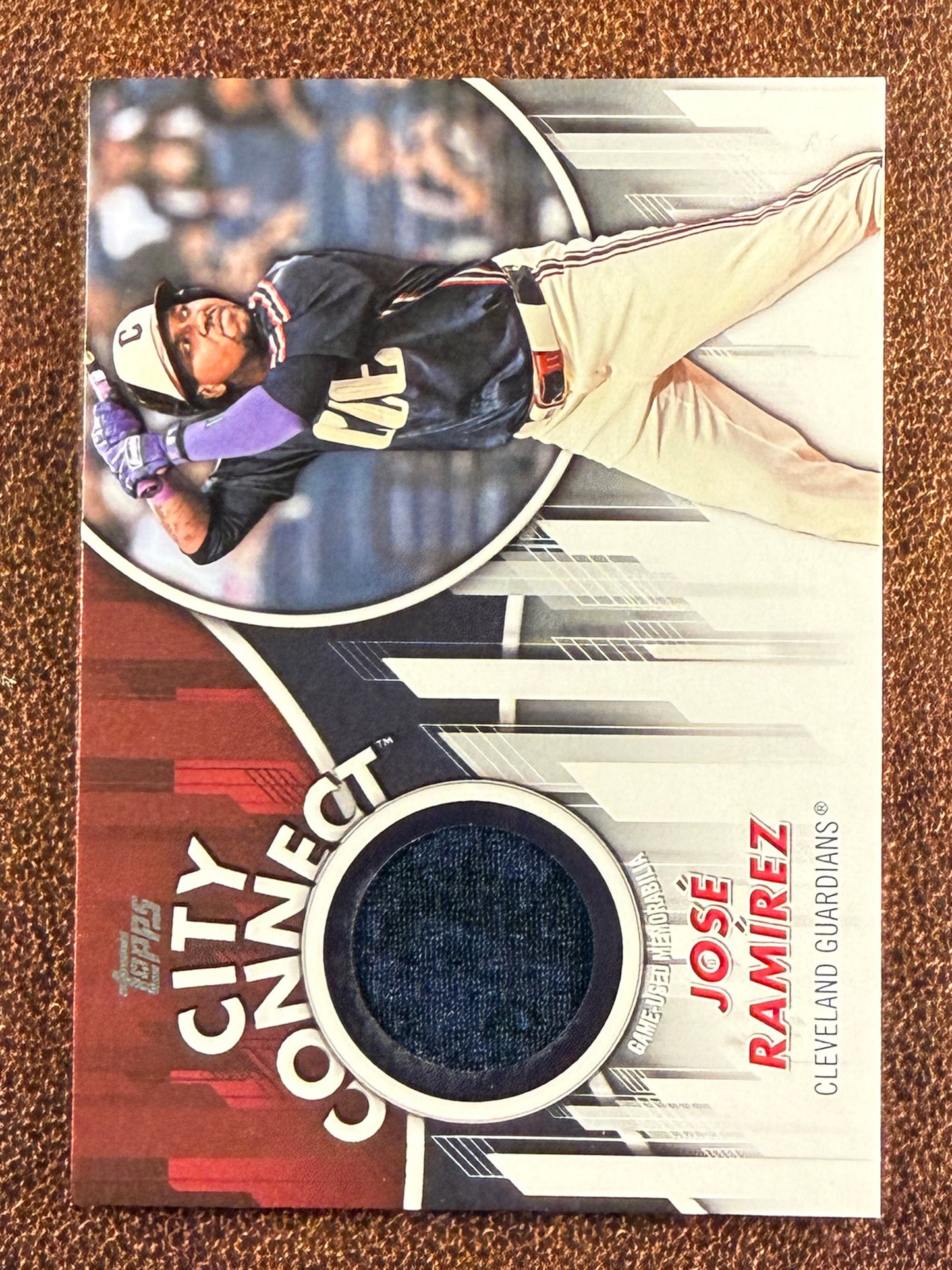 Jose Ramirez - 2026 Topps Series 2 - City Connect RELIC - Guardians