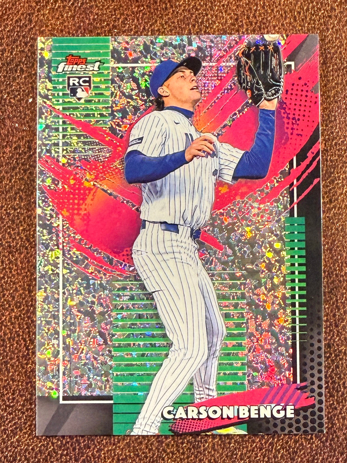 Carson Benge - 2026 Topps Finest - Rare Mini Diamond - Mets