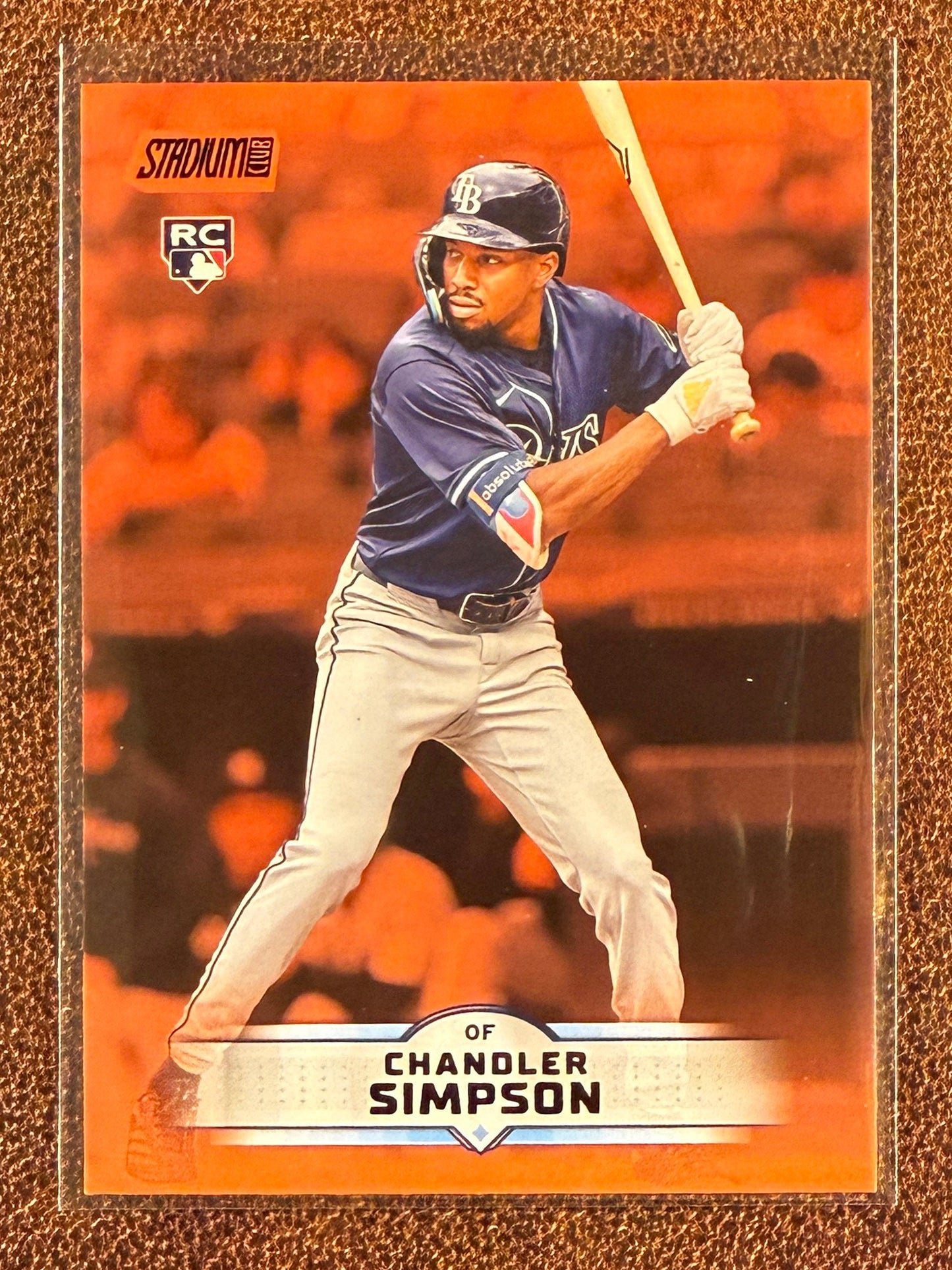 Chandler Simpson - 2025 Topps Stadium Club - Rookie Bronze - Rays