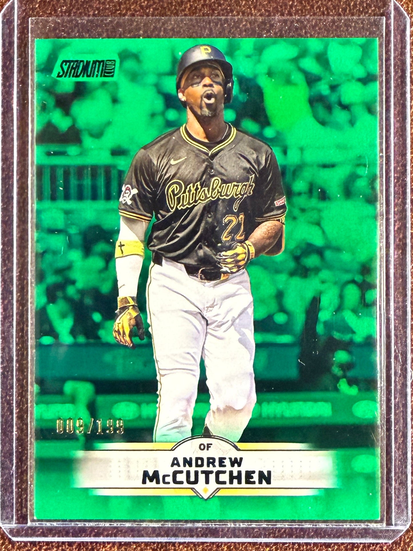 Andrew McCutchen - 2025 Topps Stadium Club - GREEN /199 - Pirates
