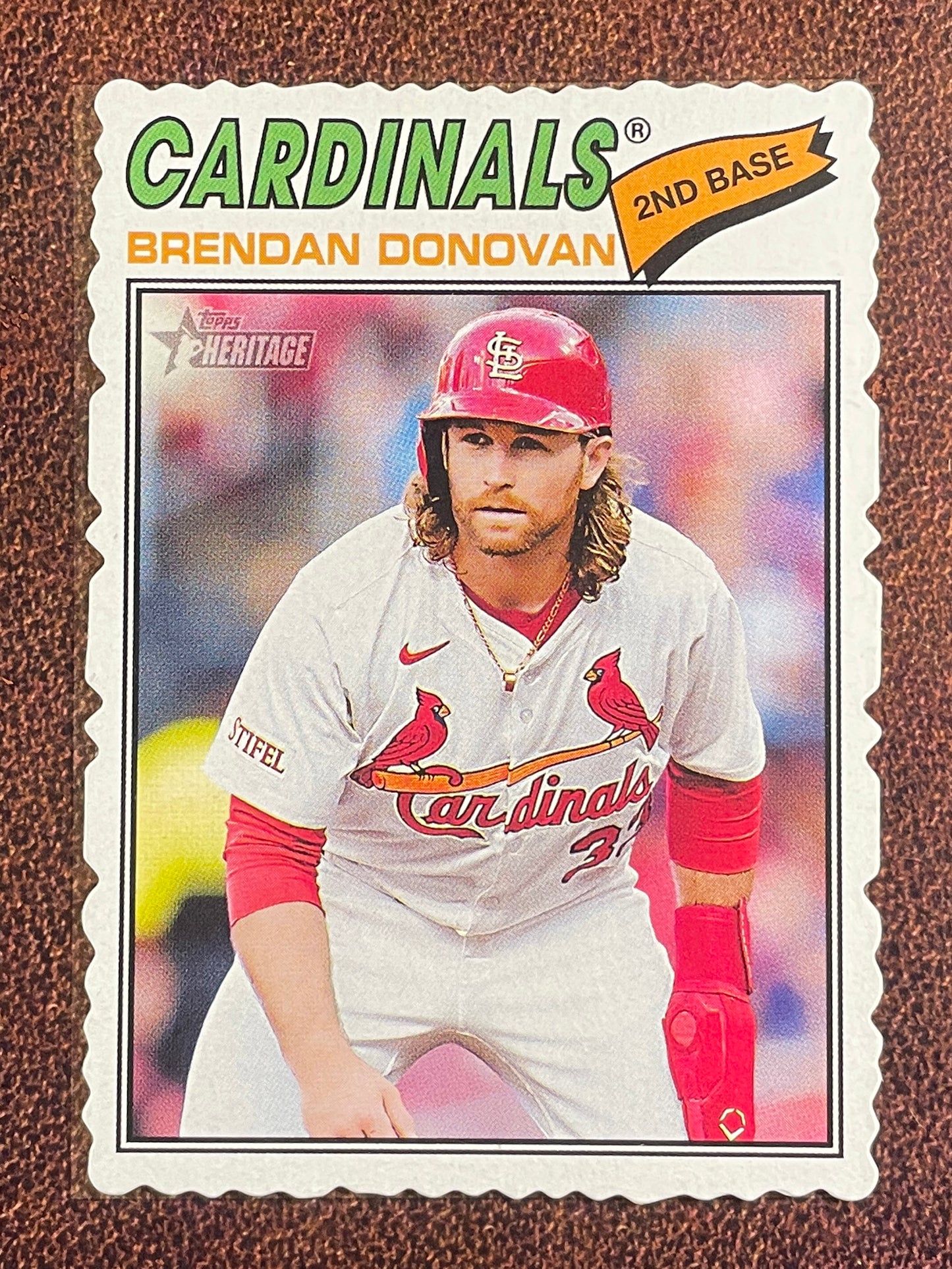 Brendan Donovan - 2026 Topps Heritage - Deckle Edge - Mariners