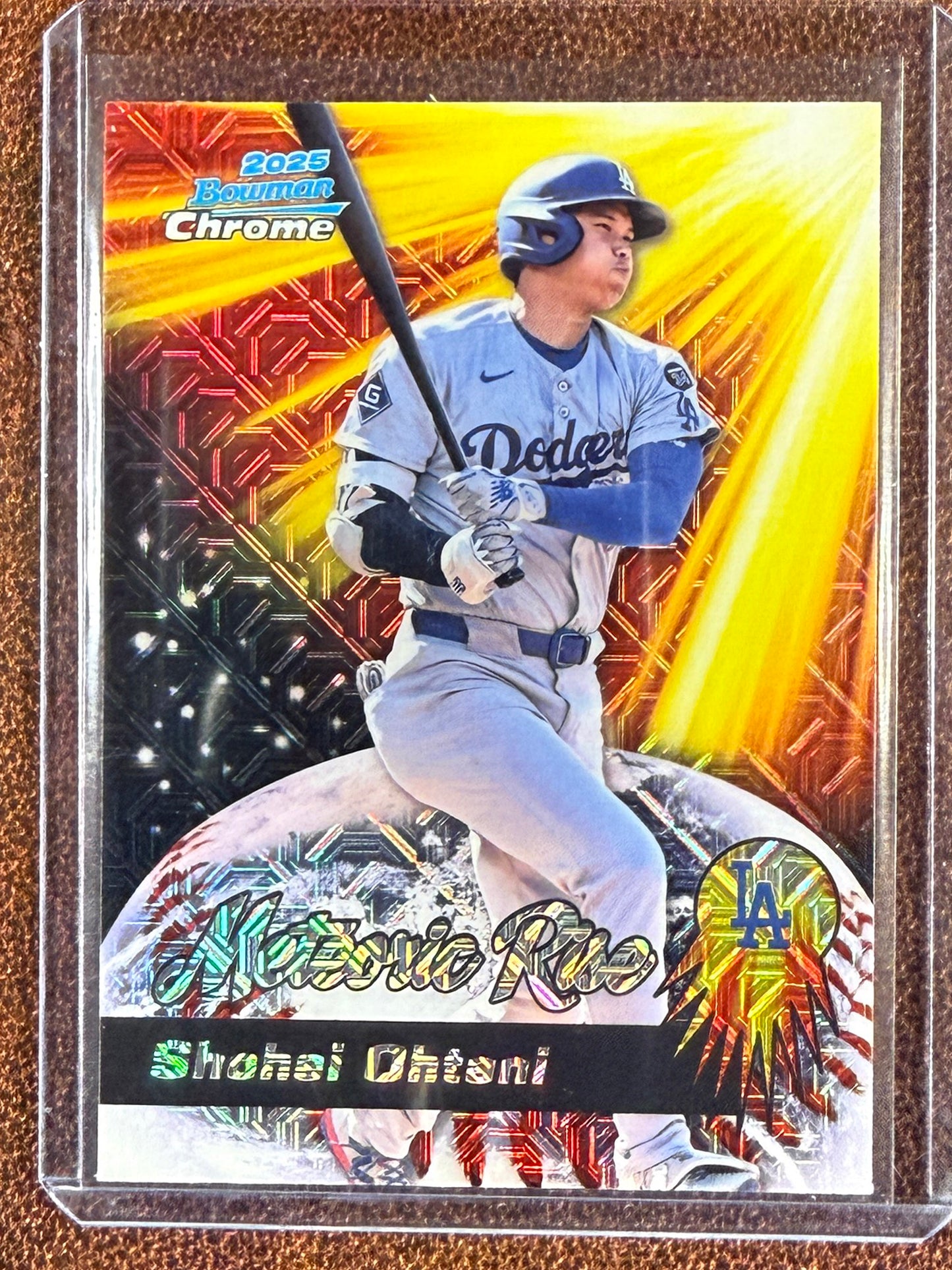 Shohei Ohtani - 2025 Bowman Chrome - Meteoric Rise MOJO - Dodgers